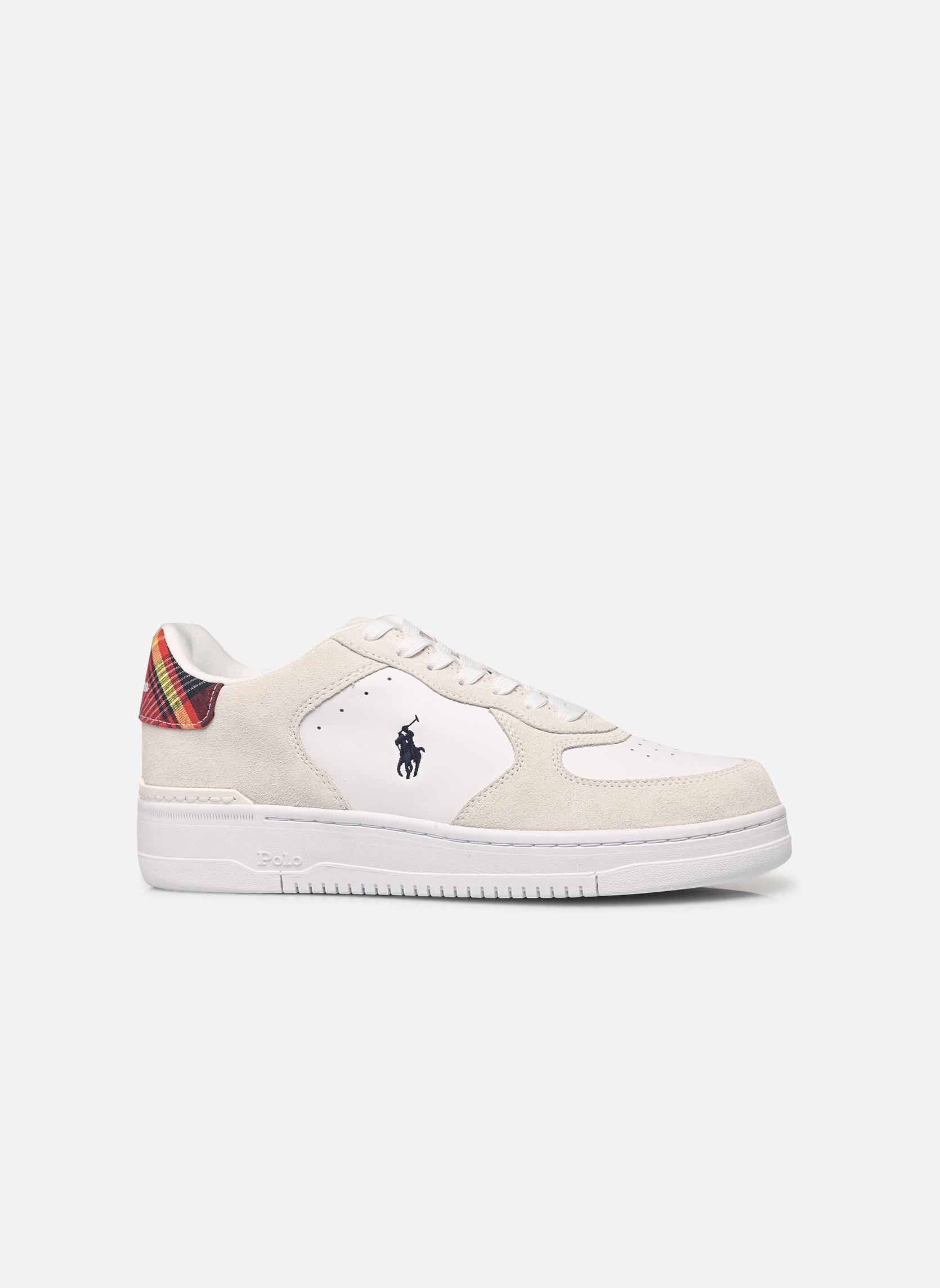 Baskets MASTERS CRT-SNEAKERS-LOW TOP LACE homme blanc Polo Ralph Lauren Baskets MASTERS CRT-SNEAKERS-LOW TOP LACE homme blanc BIANCO/WHITE/MADRAS