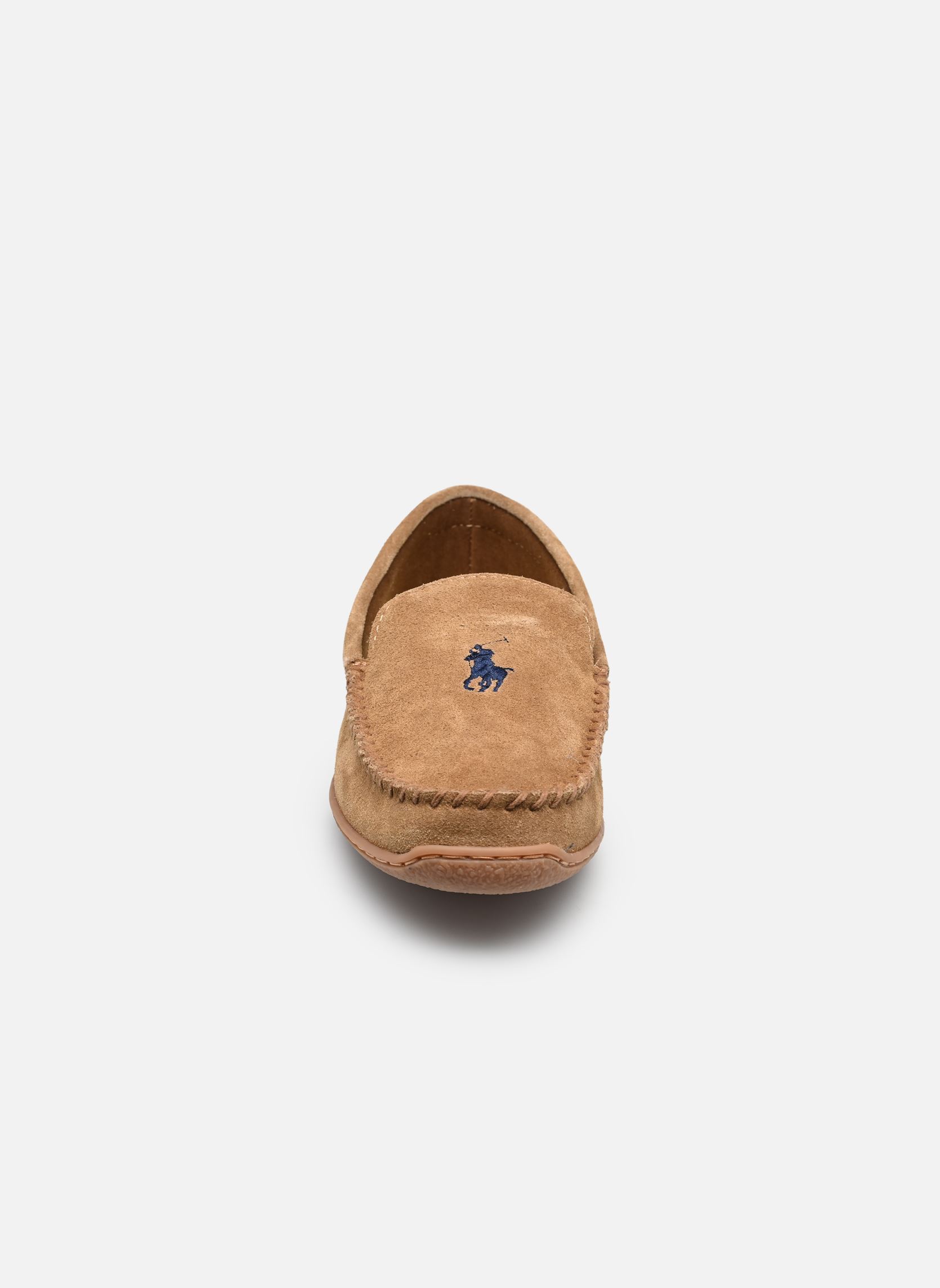 Chaussons BRENAN-DRESS SHOE-SLIPPER homme marron Polo Ralph Lauren Chaussons BRENAN-DRESS SHOE-SLIPPER homme marron SNFF SUEDE/NAVY PP