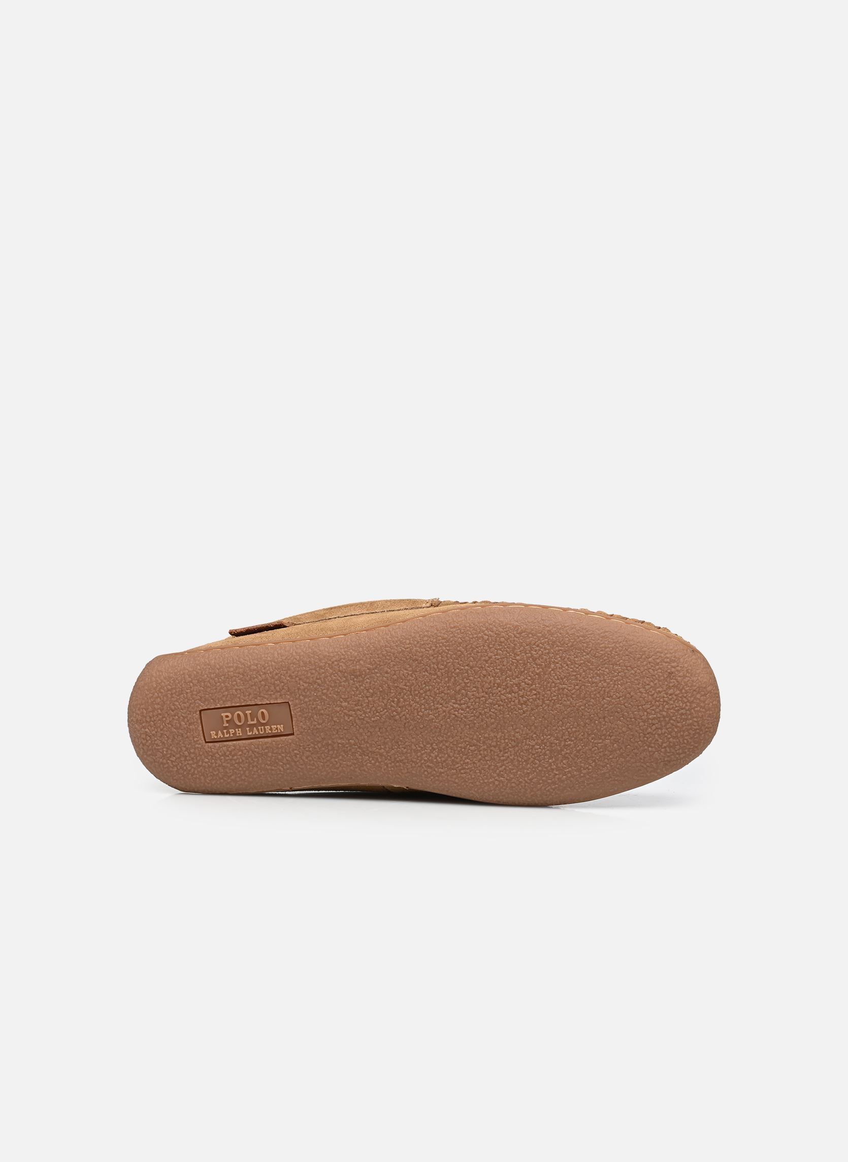 Chaussons BRENAN-DRESS SHOE-SLIPPER homme marron Polo Ralph Lauren Chaussons BRENAN-DRESS SHOE-SLIPPER homme marron SNFF SUEDE/NAVY PP