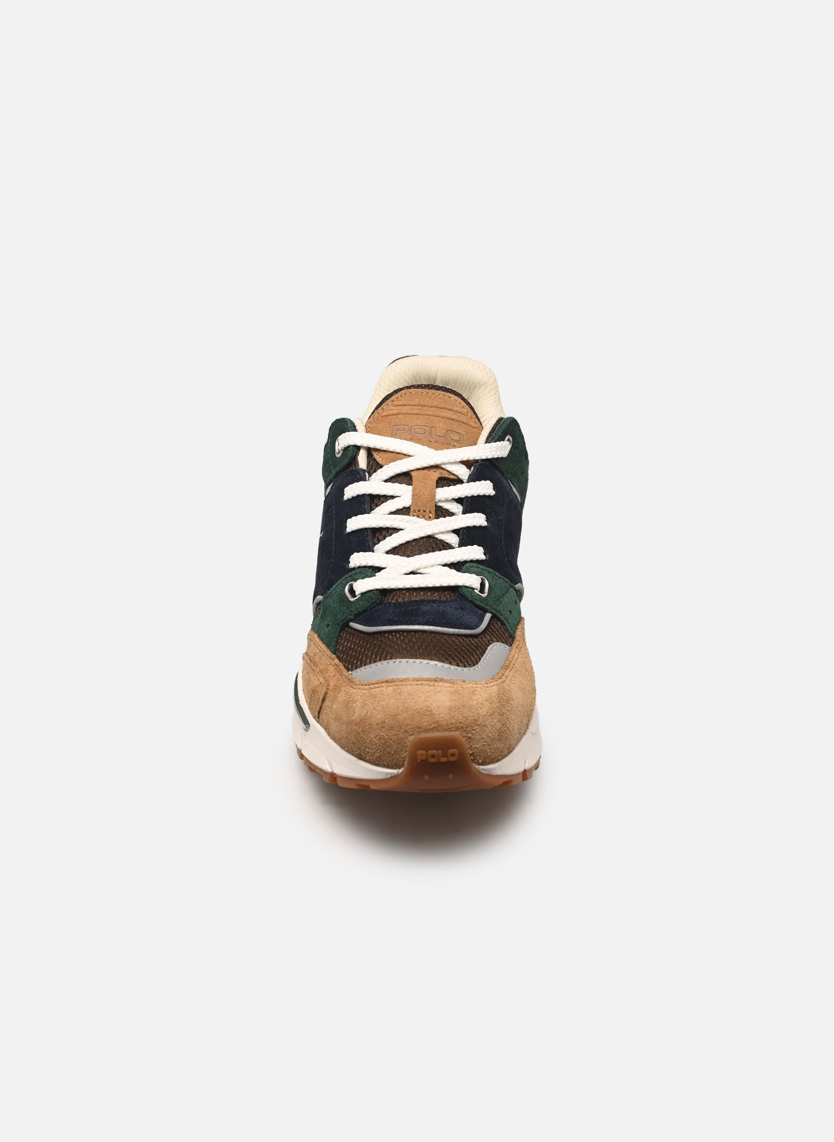 Niedrige Sneaker TRACKSTR 250-SNEAKERS-LOW TOP LACE herren braun Polo Ralph Lauren Niedrige Sneaker TRACKSTR 250-SNEAKERS-LOW TOP LACE herren braun DESERT TAN/NAVY/MULTI