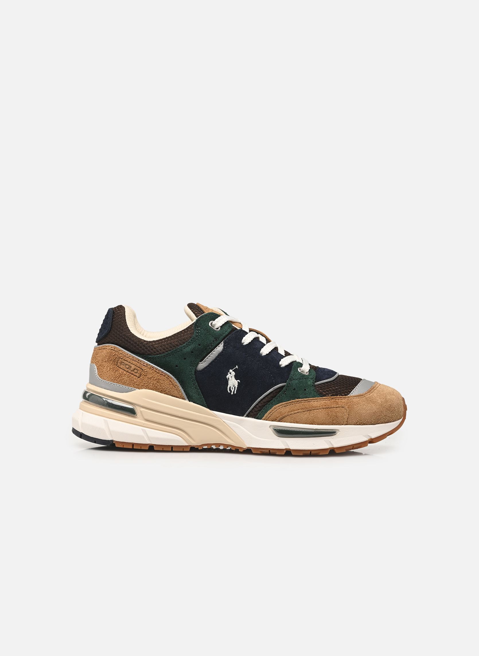Niedrige Sneaker TRACKSTR 250-SNEAKERS-LOW TOP LACE herren braun Polo Ralph Lauren Niedrige Sneaker TRACKSTR 250-SNEAKERS-LOW TOP LACE herren braun DESERT TAN/NAVY/MULTI