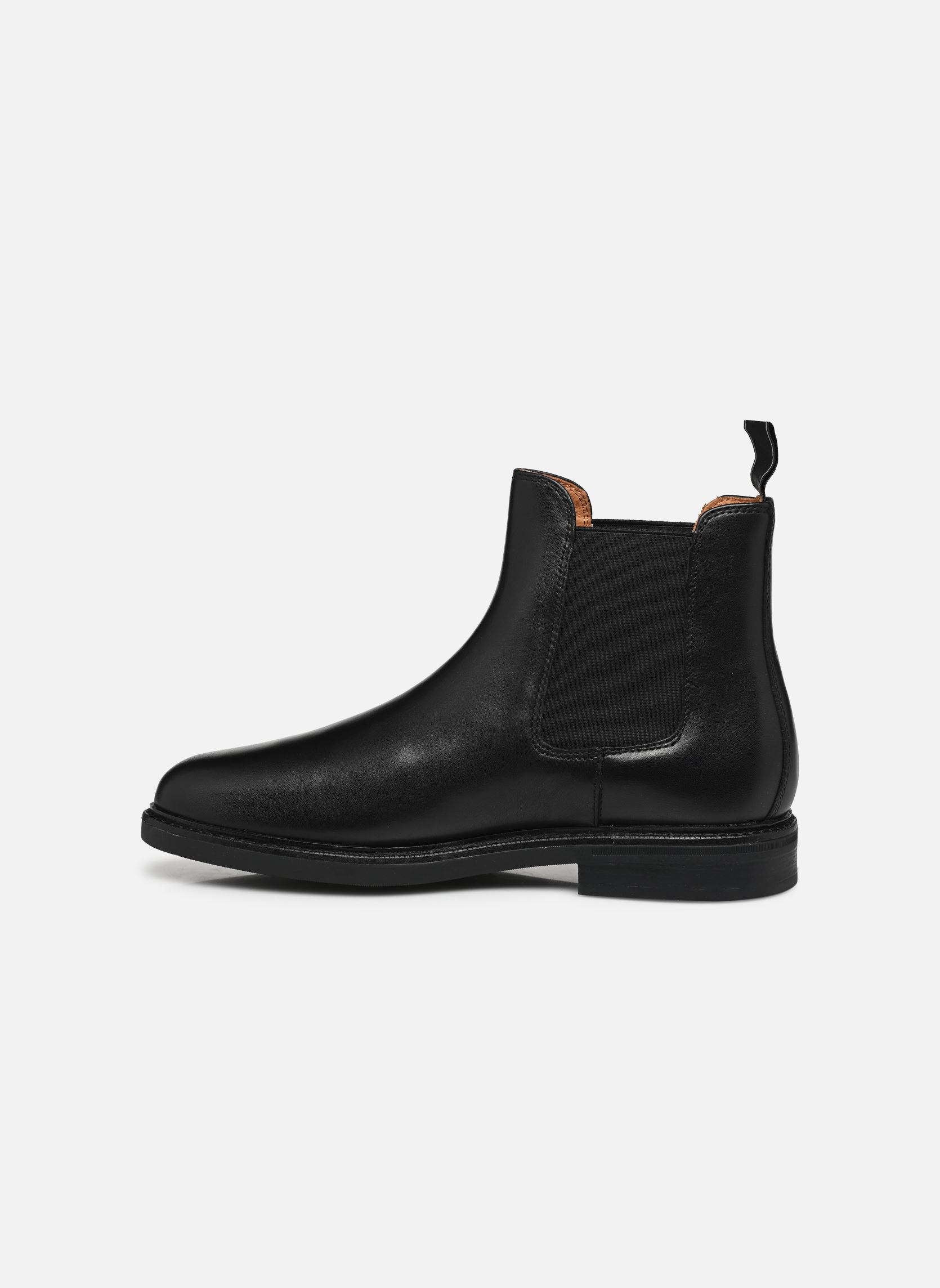 Enkellaarzen en laarzen ASHER CHLSEA-BOOTS-MID CUT BOOT heren zwart Polo Ralph Lauren Enkellaarzen en laarzen ASHER CHLSEA-BOOTS-MID CUT BOOT heren zwart BLACK