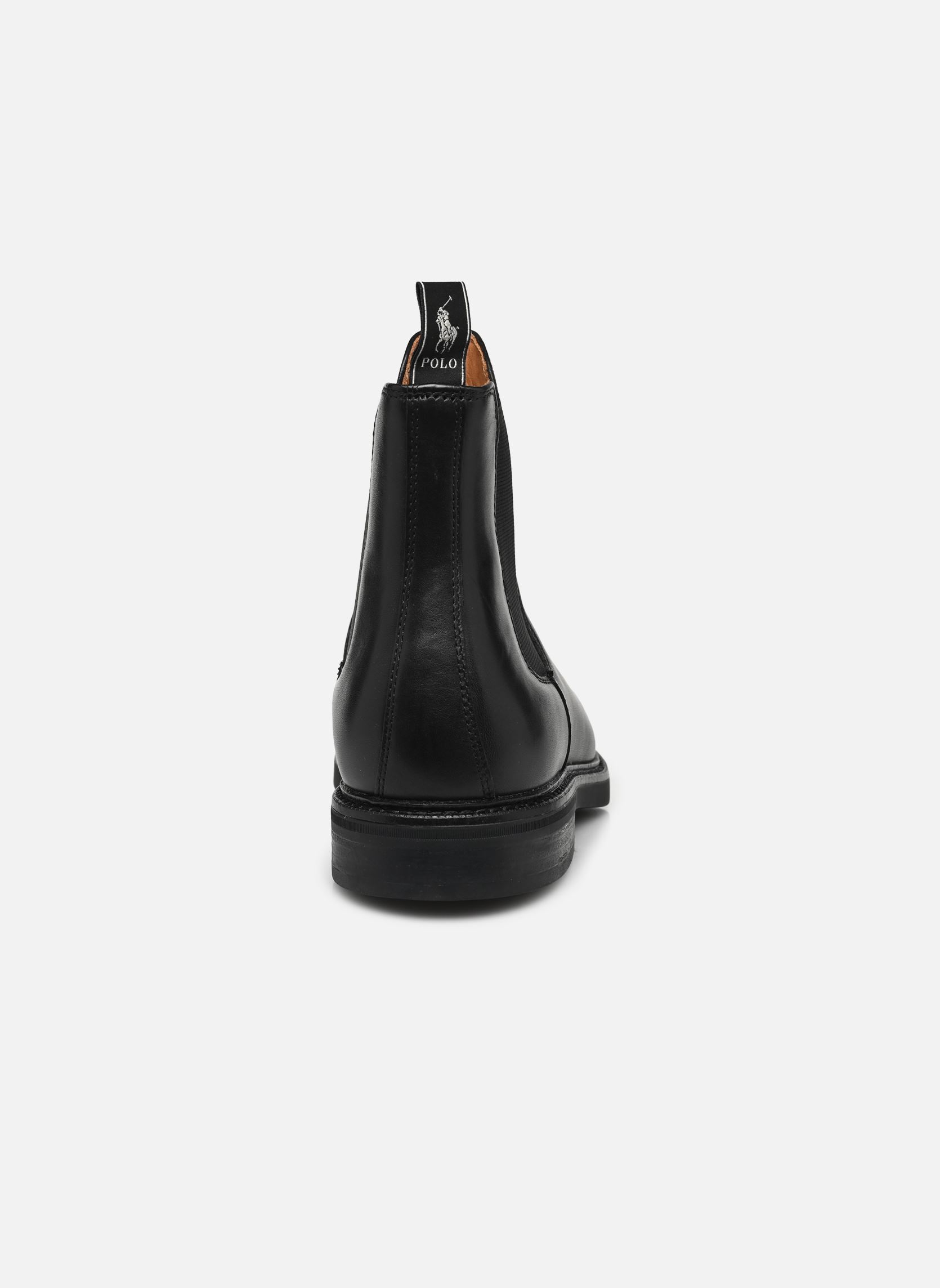 Enkellaarzen en laarzen ASHER CHLSEA-BOOTS-MID CUT BOOT heren zwart Polo Ralph Lauren Enkellaarzen en laarzen ASHER CHLSEA-BOOTS-MID CUT BOOT heren zwart BLACK