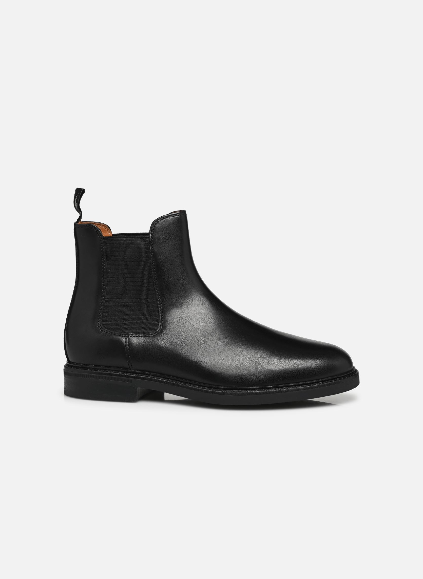 Enkellaarzen en laarzen ASHER CHLSEA-BOOTS-MID CUT BOOT heren zwart Polo Ralph Lauren Enkellaarzen en laarzen ASHER CHLSEA-BOOTS-MID CUT BOOT heren zwart BLACK