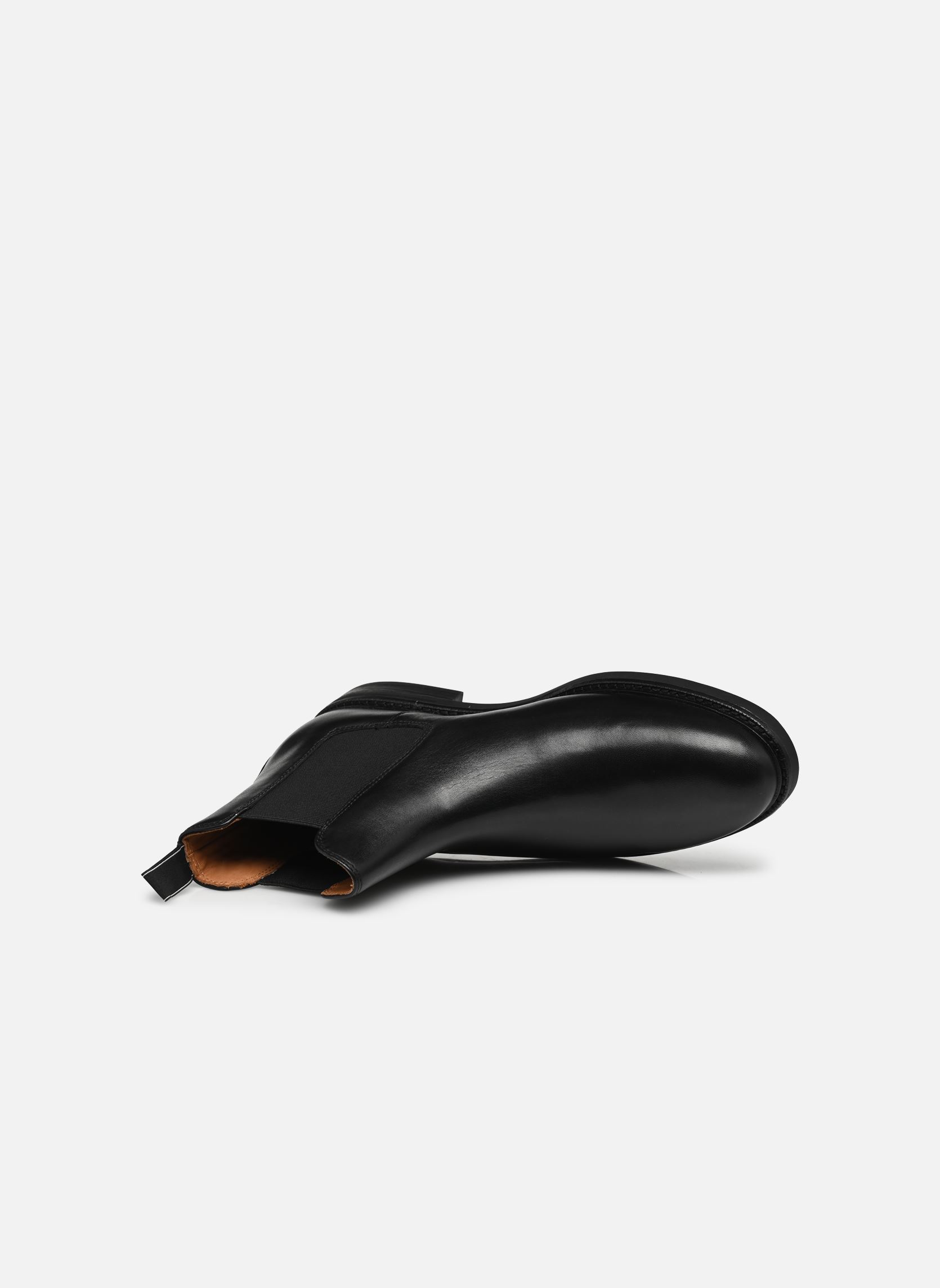 Enkellaarzen en laarzen ASHER CHLSEA-BOOTS-MID CUT BOOT heren zwart Polo Ralph Lauren Enkellaarzen en laarzen ASHER CHLSEA-BOOTS-MID CUT BOOT heren zwart BLACK