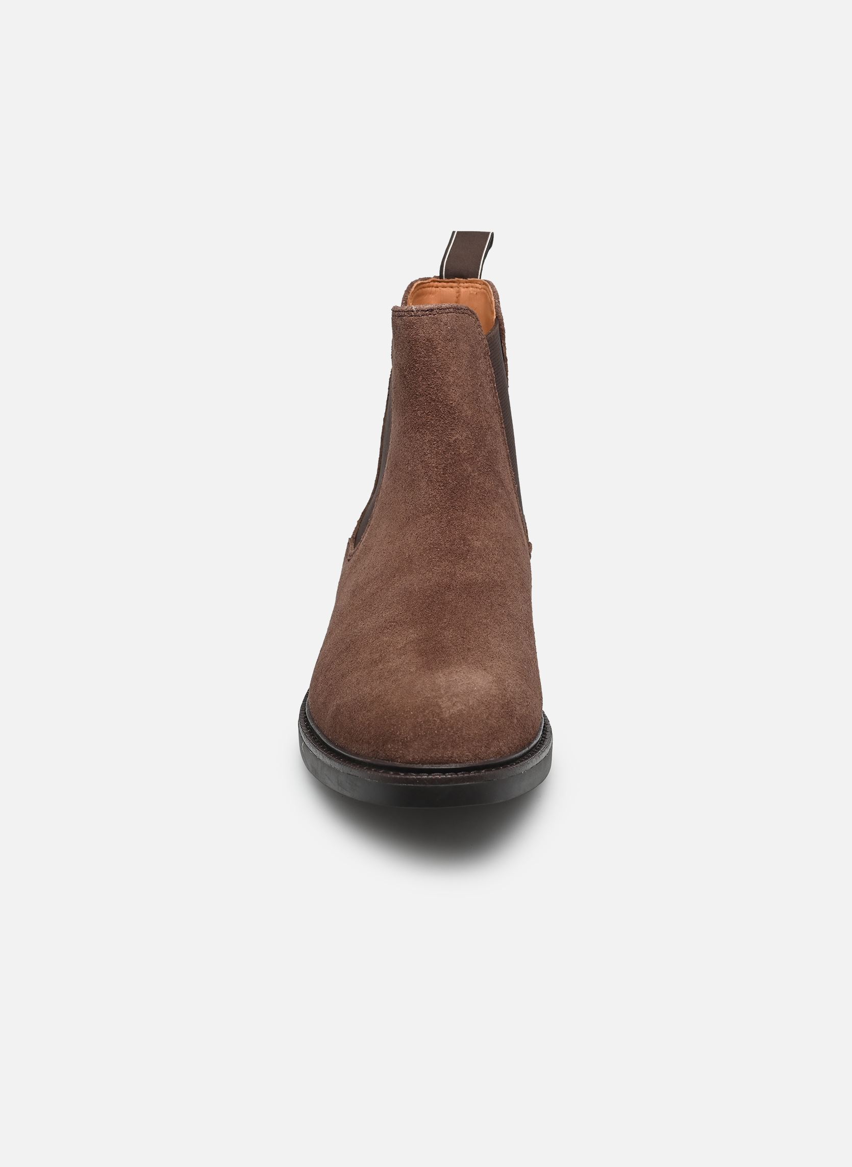 Bottines et bottes ASHER CHLSEA-BOOTS-MID CUT BOOT homme marron Polo Ralph Lauren Bottines et bottes ASHER CHLSEA-BOOTS-MID CUT BOOT homme marron Dark Brown