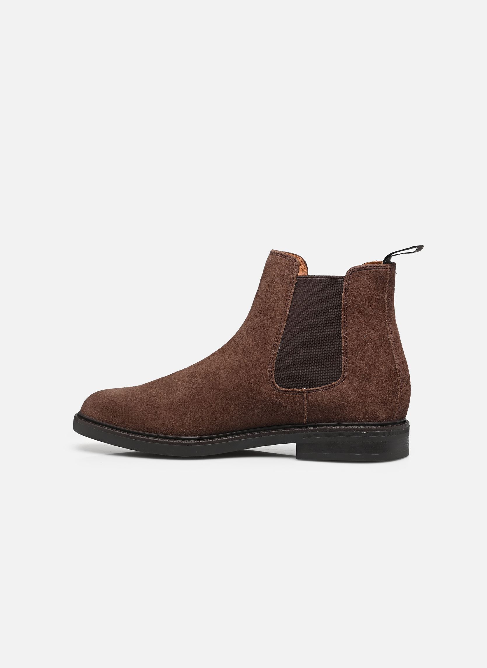 Bottines et bottes ASHER CHLSEA-BOOTS-MID CUT BOOT homme marron Polo Ralph Lauren Bottines et bottes ASHER CHLSEA-BOOTS-MID CUT BOOT homme marron Dark Brown