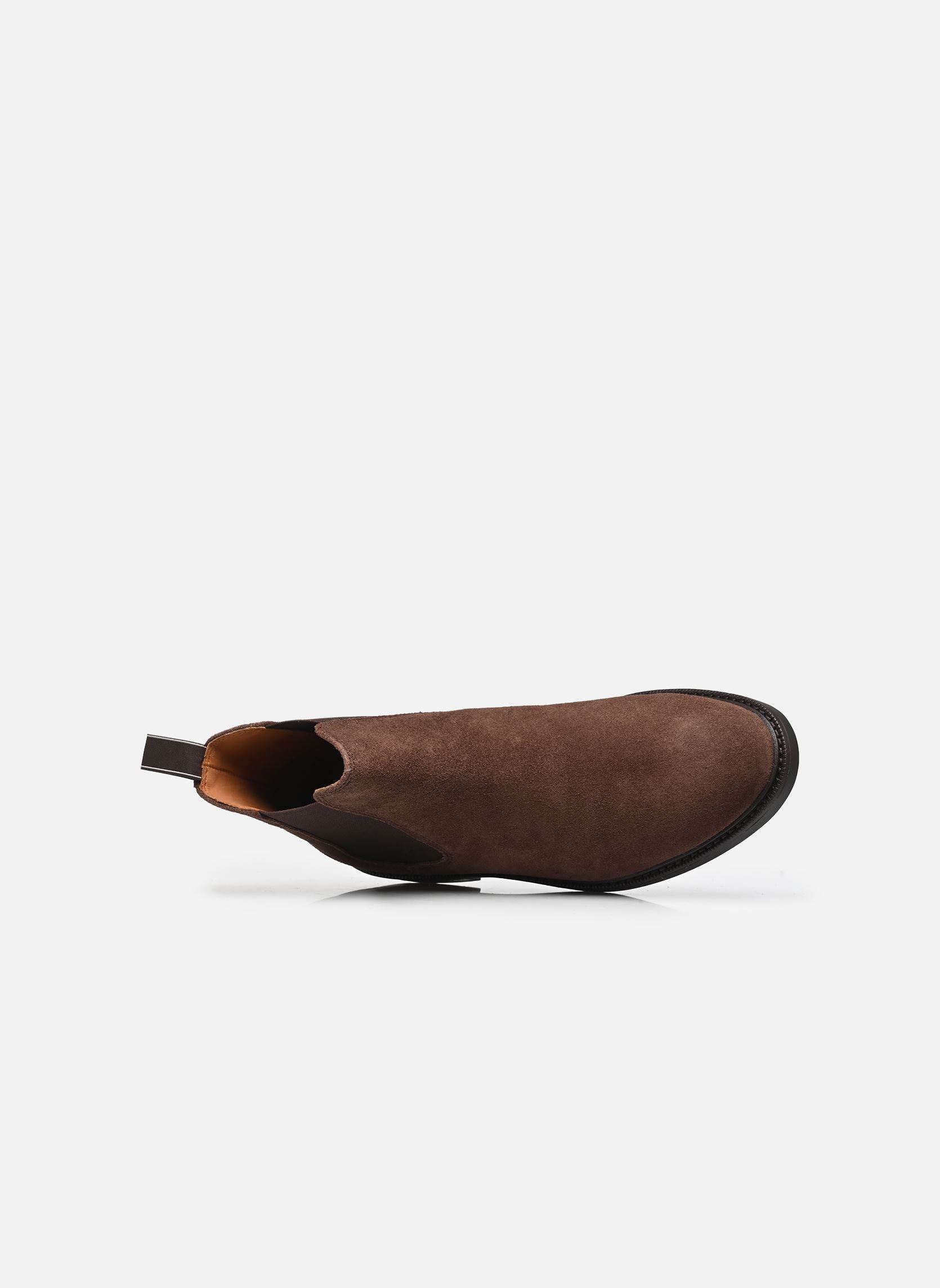 Bottines et bottes ASHER CHLSEA-BOOTS-MID CUT BOOT homme marron Polo Ralph Lauren Bottines et bottes ASHER CHLSEA-BOOTS-MID CUT BOOT homme marron Dark Brown