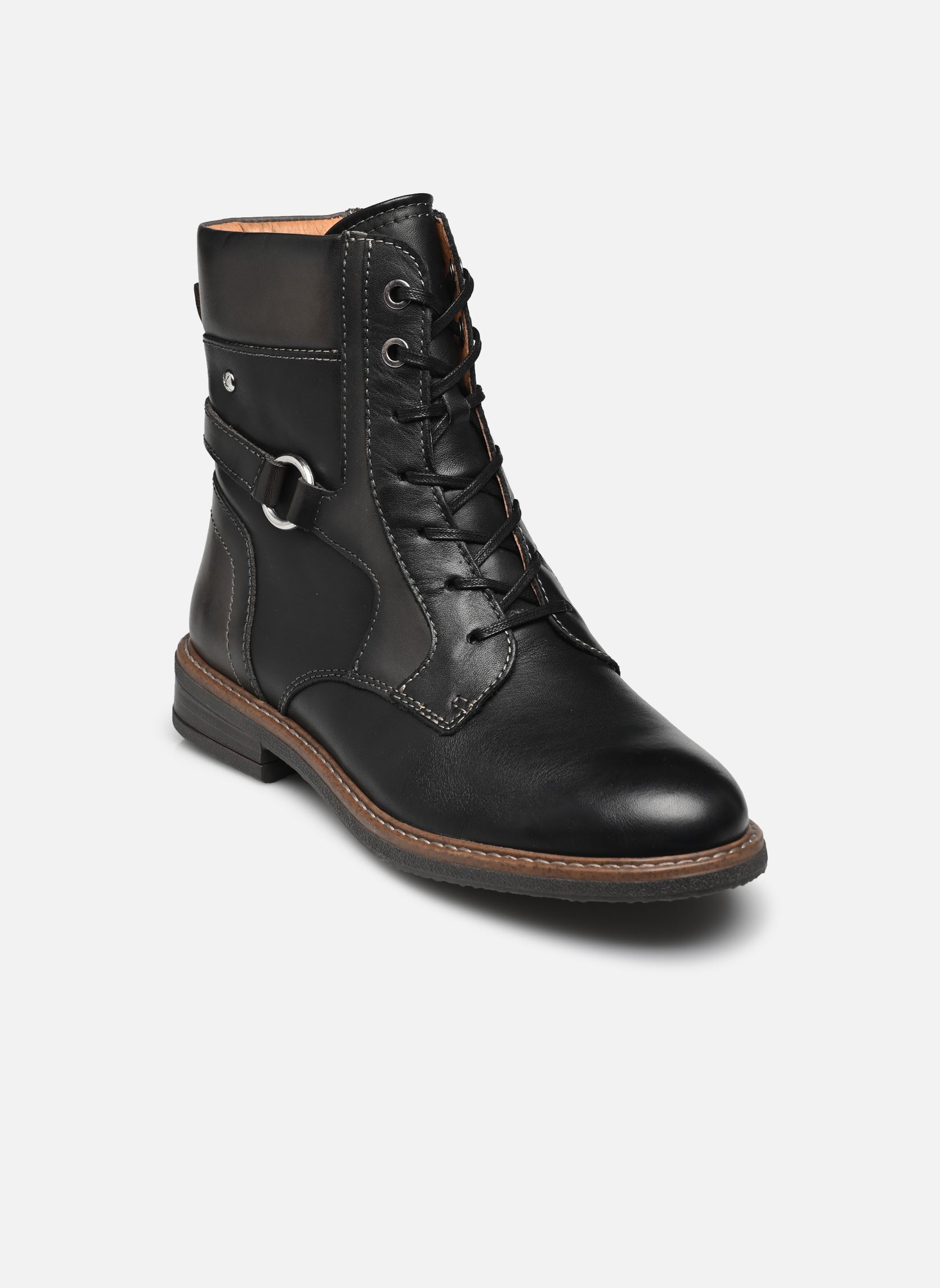 Bottines à lacets Aldaya W8J-8718C1 femme noir Pikolinos Bottines à lacets Aldaya W8J-8718C1 femme noir BLACK