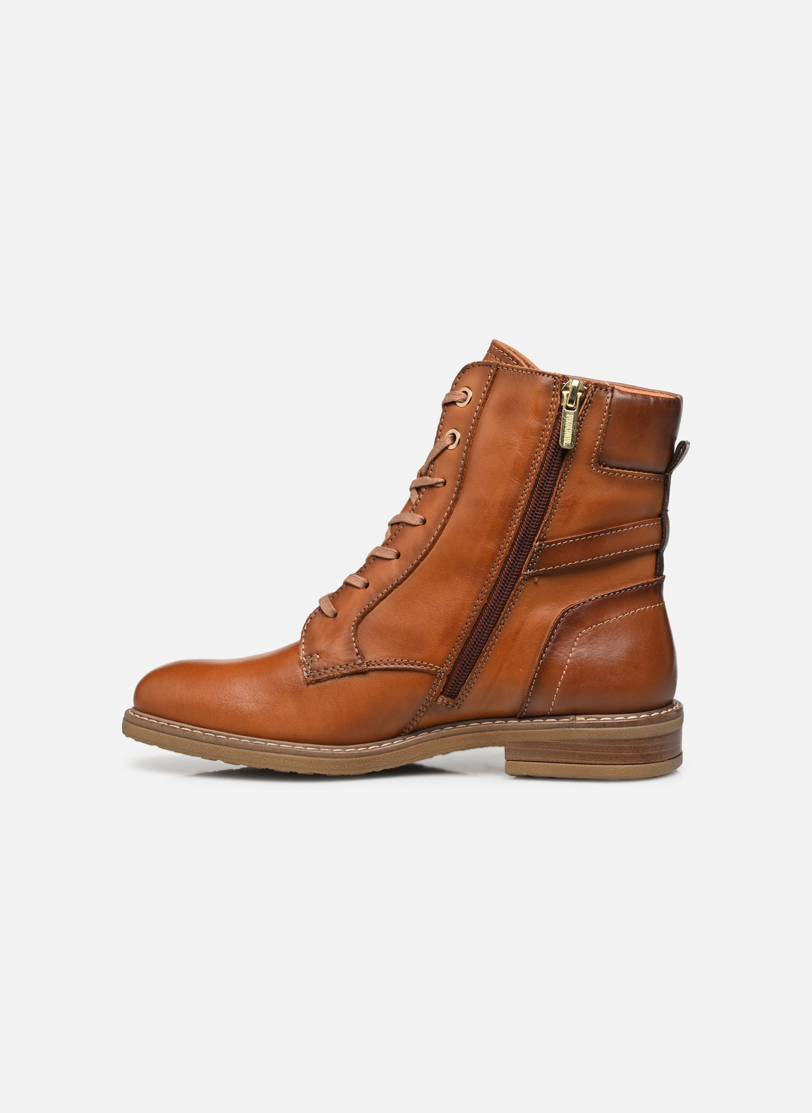 Botines con cordones Aldaya W8J-8718C1 mujer marrón Pikolinos Botines con cordones Aldaya W8J-8718C1 mujer marrón BRANDY