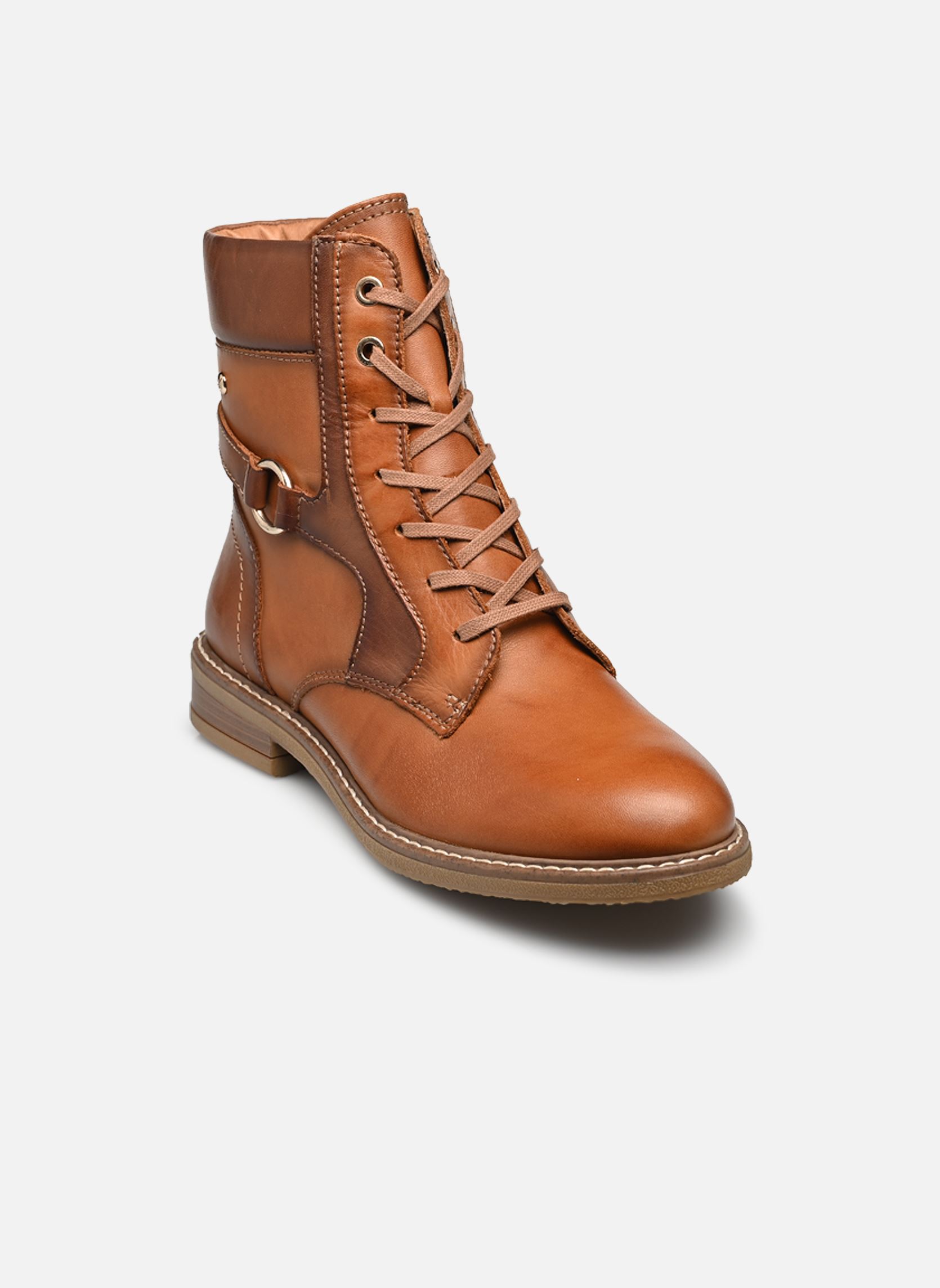 Botines con cordones Aldaya W8J-8718C1 mujer marrón Pikolinos Botines con cordones Aldaya W8J-8718C1 mujer marrón BRANDY