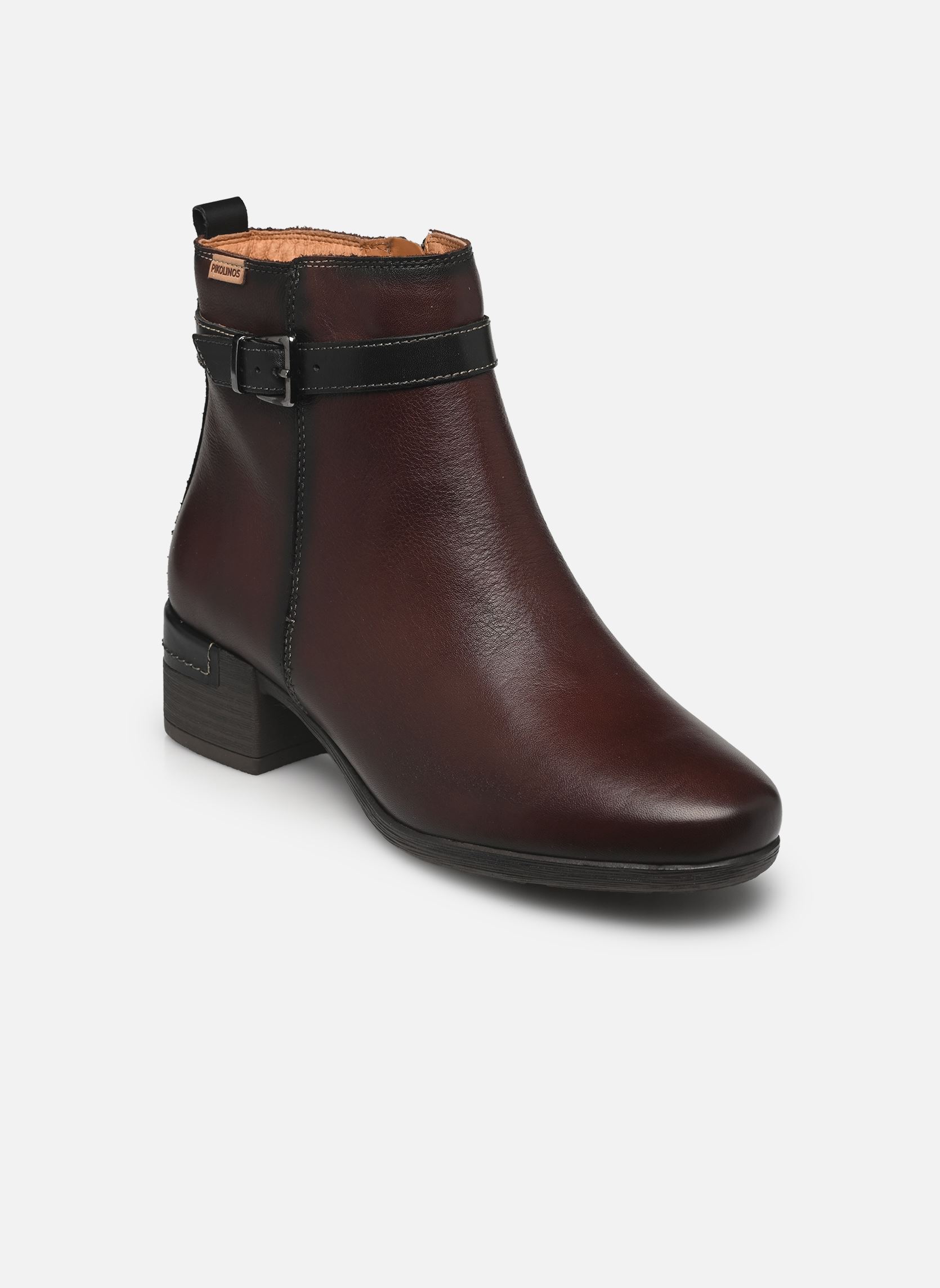 Enkellaarzen en boots Malaga W6W-8622C1 dames bruin Pikolinos Enkellaarzen en boots Malaga W6W-8622C1 dames bruin CAOBA
