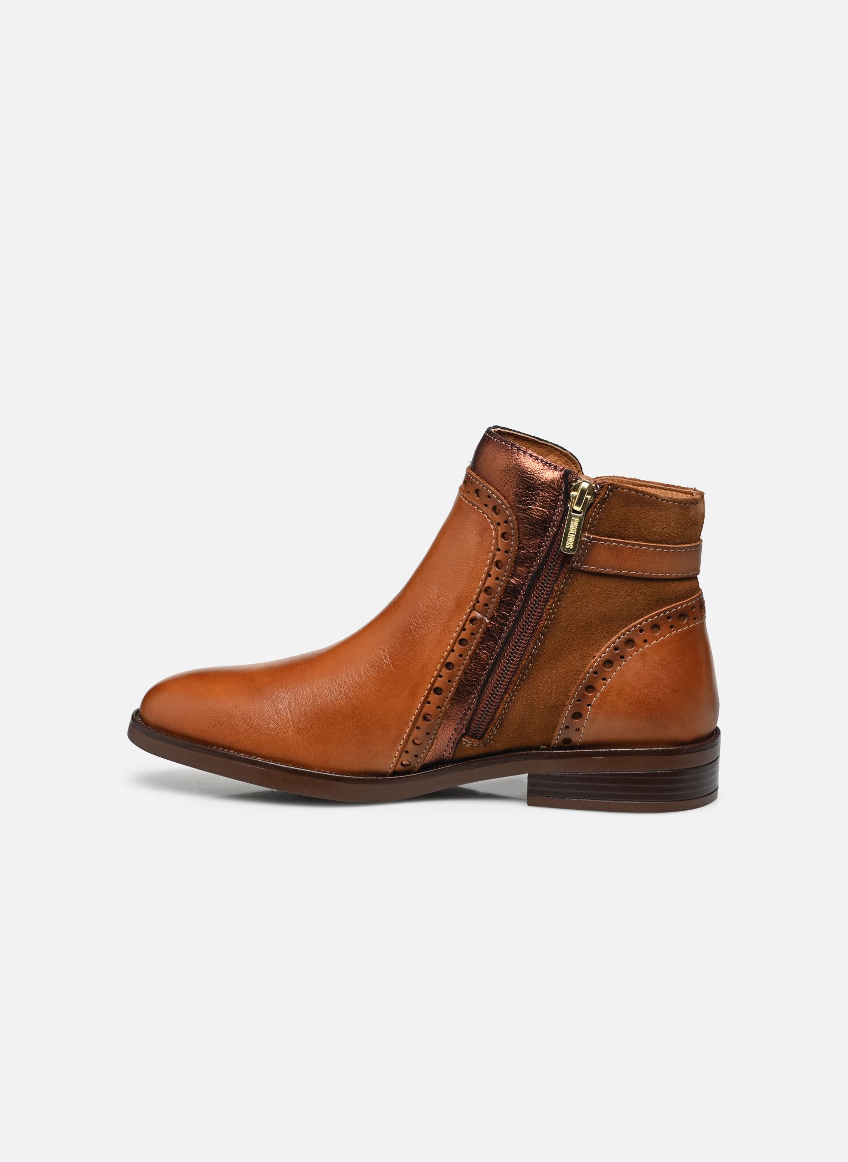 Stiefeletten und Stiefel Puertollano W3C-8553C1 damen braun Pikolinos Stiefeletten und Stiefel Puertollano W3C-8553C1 damen braun BRANDY