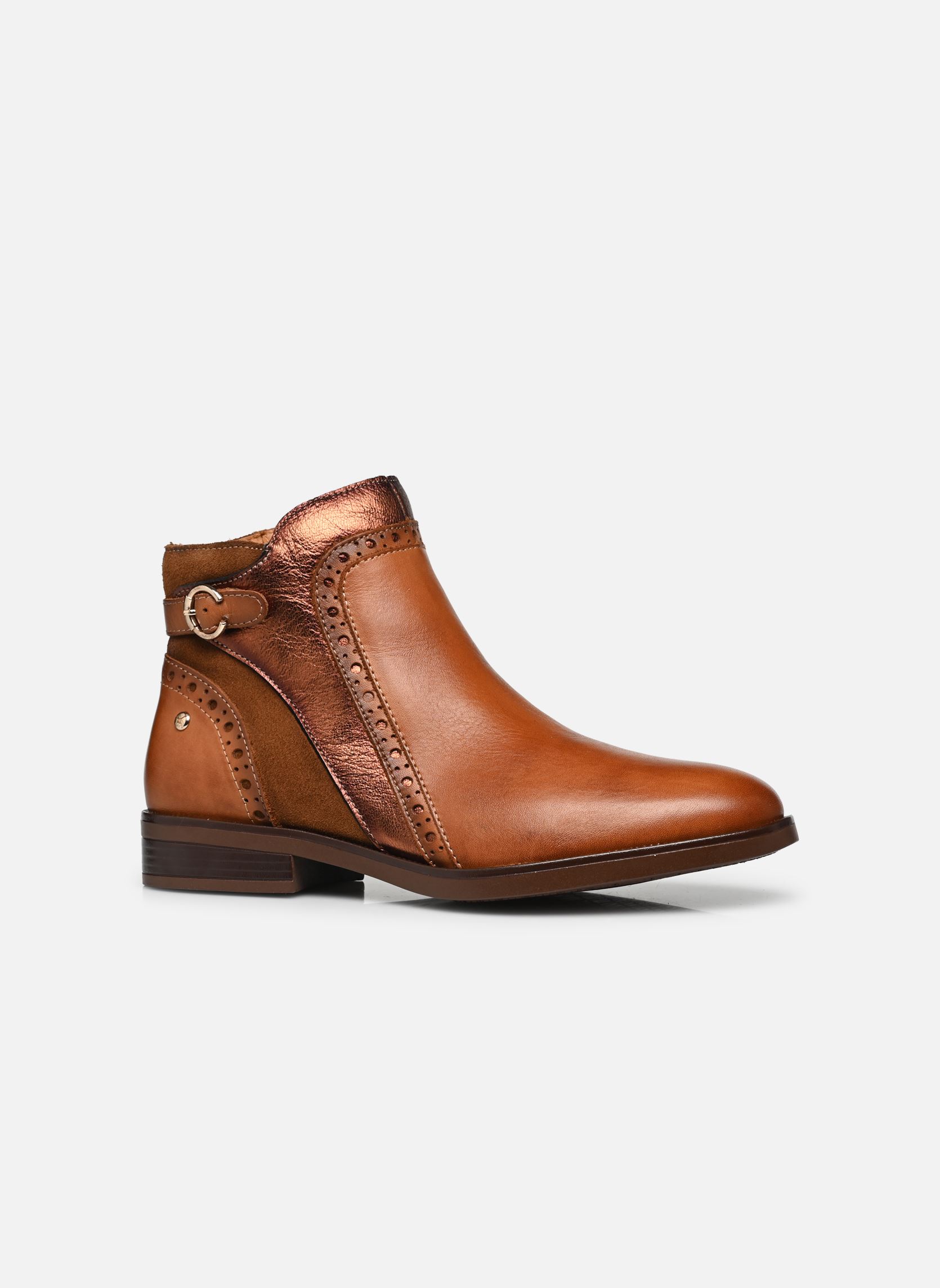 Stiefeletten und Stiefel Puertollano W3C-8553C1 damen braun Pikolinos Stiefeletten und Stiefel Puertollano W3C-8553C1 damen braun BRANDY