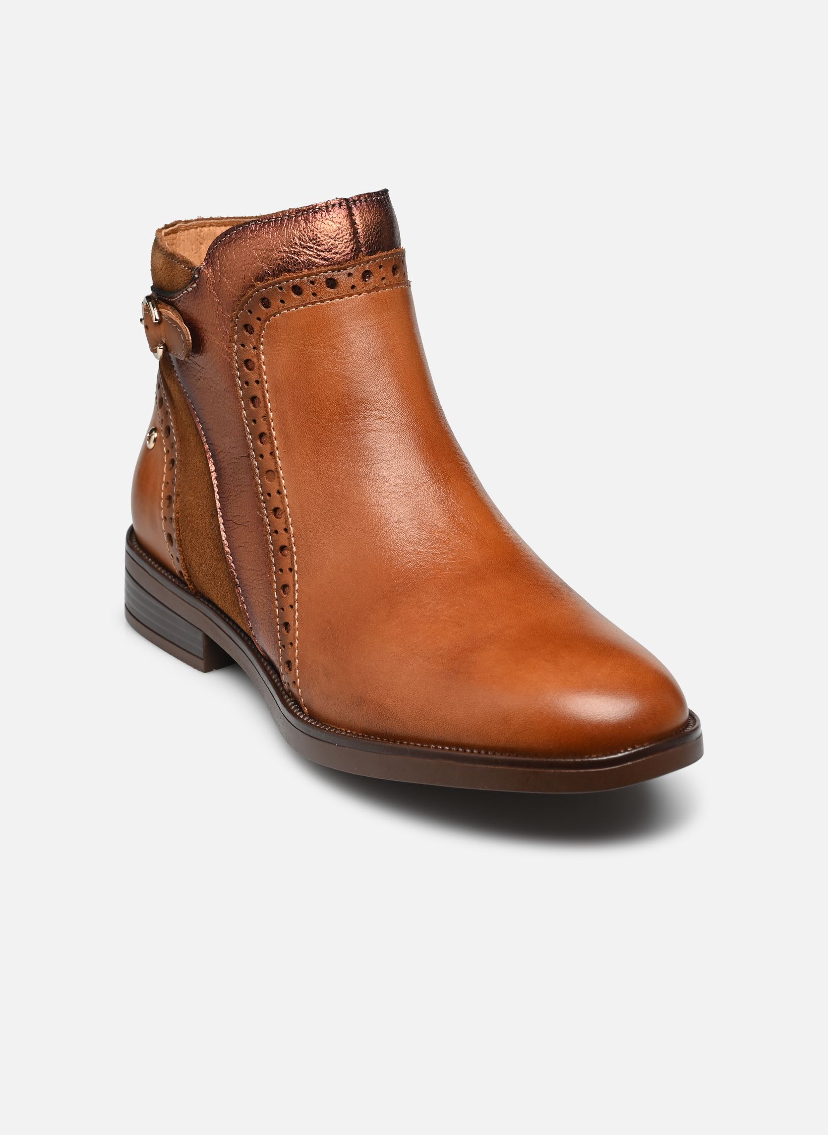 Stiefeletten und Stiefel Puertollano W3C-8553C1 damen braun Pikolinos Stiefeletten und Stiefel Puertollano W3C-8553C1 damen braun BRANDY