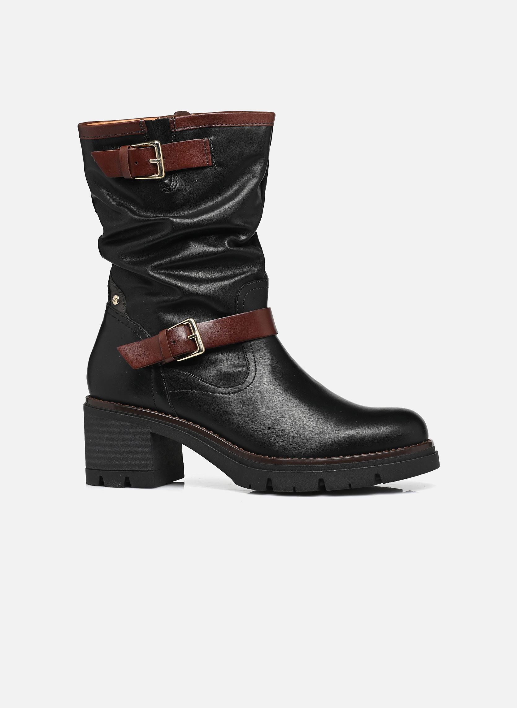 Bottines motardes Soria W0B-8534C1 femme noir Pikolinos Bottines motardes Soria W0B-8534C1 femme noir BLACK