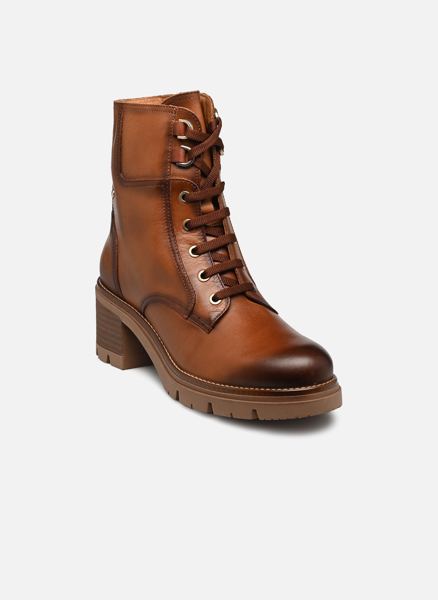 Veterlaarsjes Soria W0B-8552C1 dames bruin Pikolinos Veterlaarsjes Soria W0B-8552C1 dames bruin BRANDY