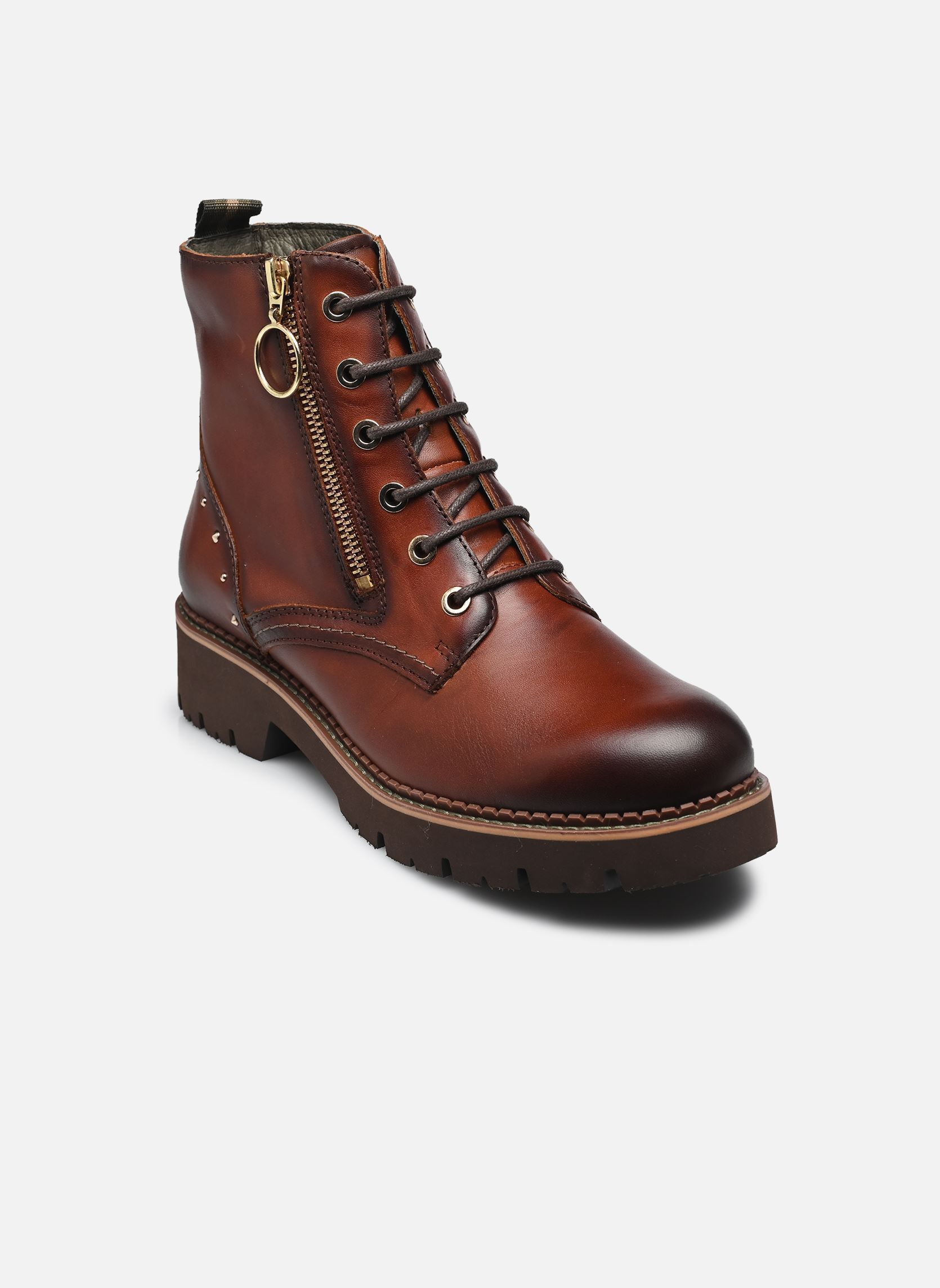 Bottines à lacets Vicar W6S-8619 femme marron Pikolinos Bottines à lacets Vicar W6S-8619 femme marron COGNAC