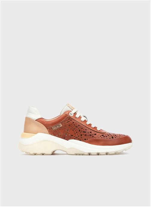 Pikolinos Baskets basses NERJA femme argent