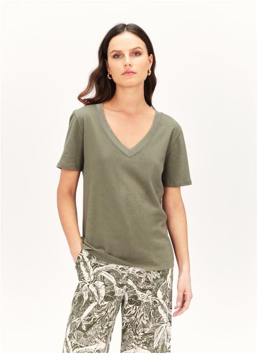 Caroll Tee-shirts TK085-JIN femme vert