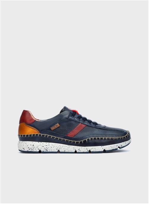 Pikolinos Baskets basses FUENCARRAL homme bleu