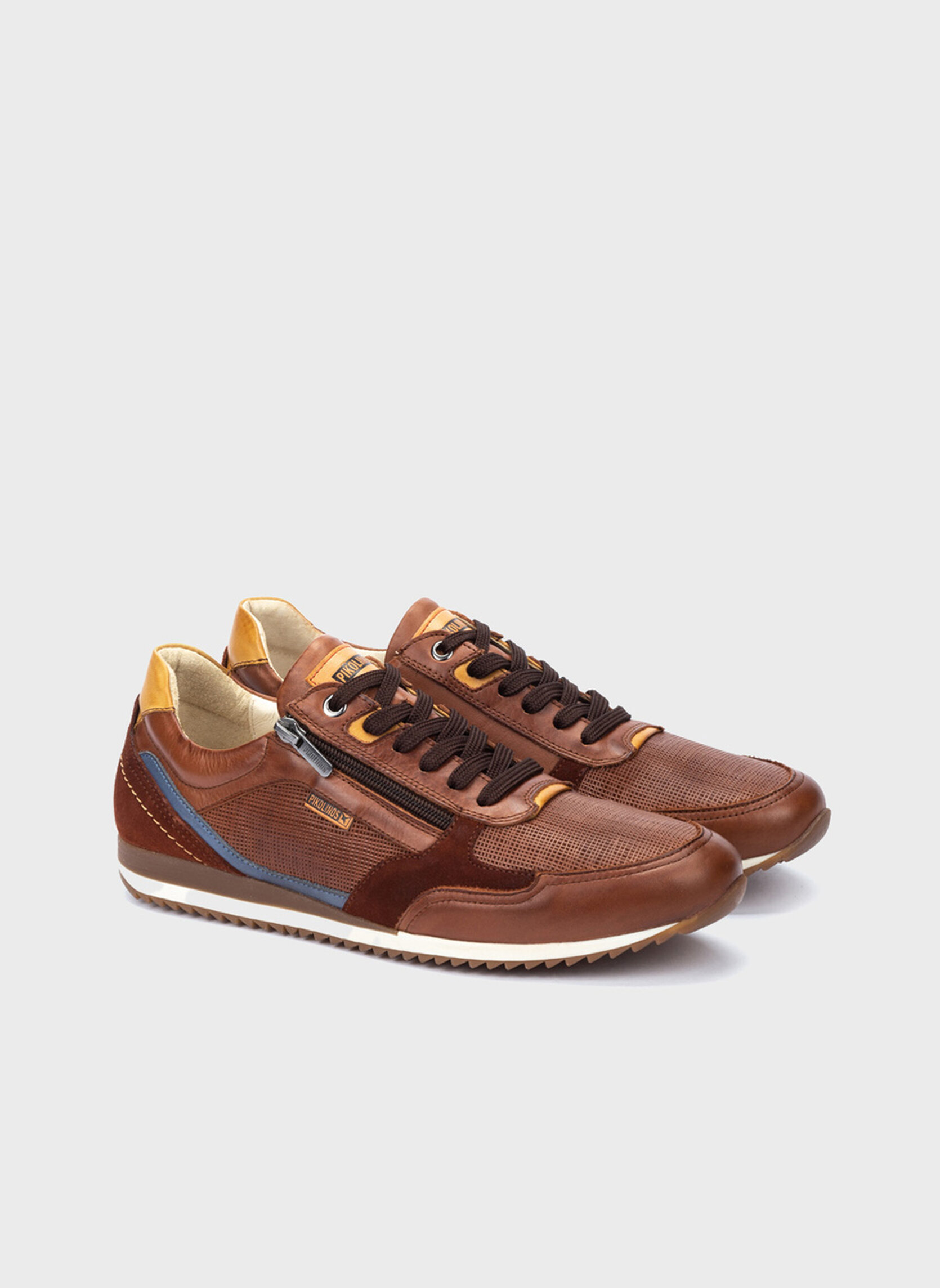 Baskets basses LIVERPOOL homme marron Pikolinos Baskets basses LIVERPOOL homme marron Marron