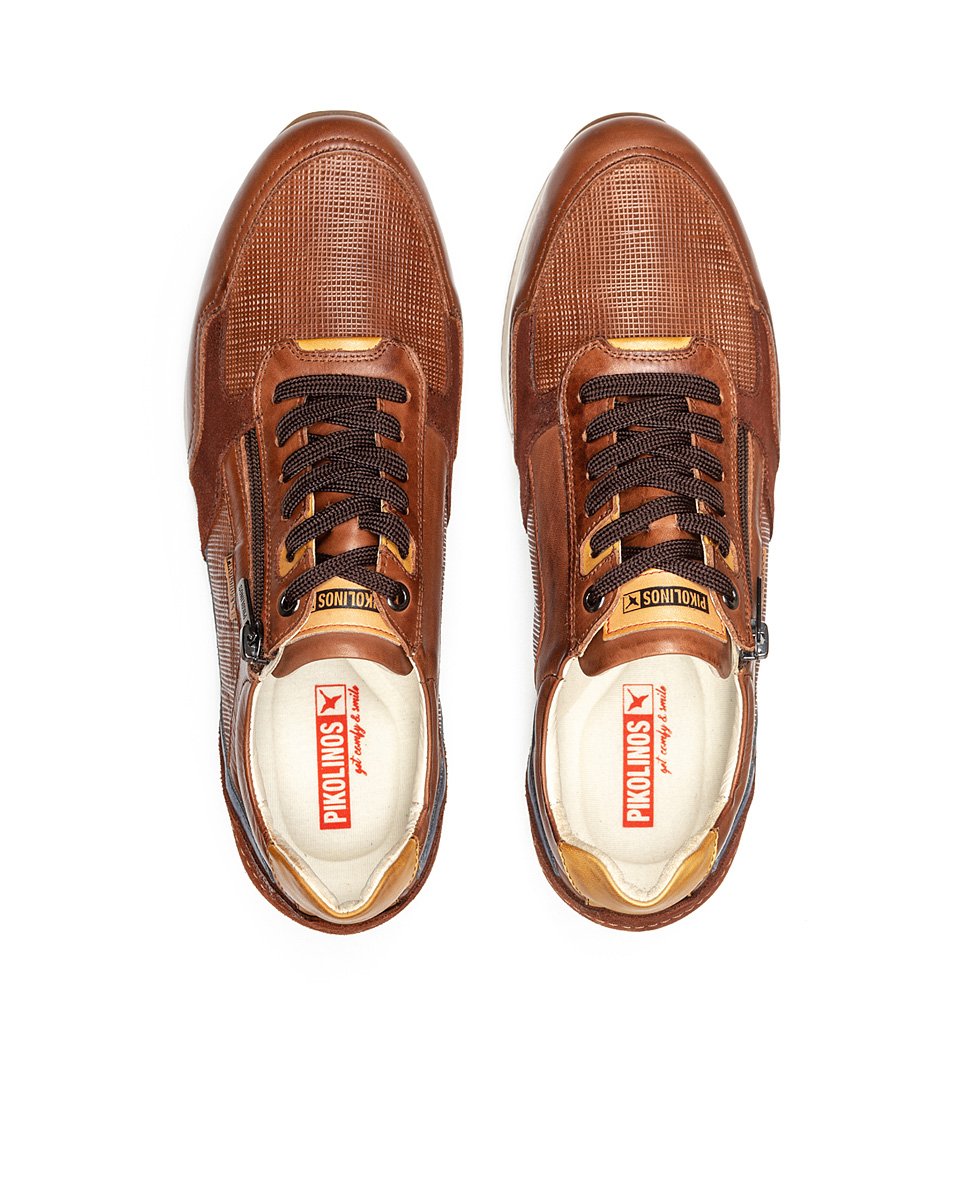 Baskets basses LIVERPOOL homme marron Pikolinos Baskets basses LIVERPOOL homme marron Marron