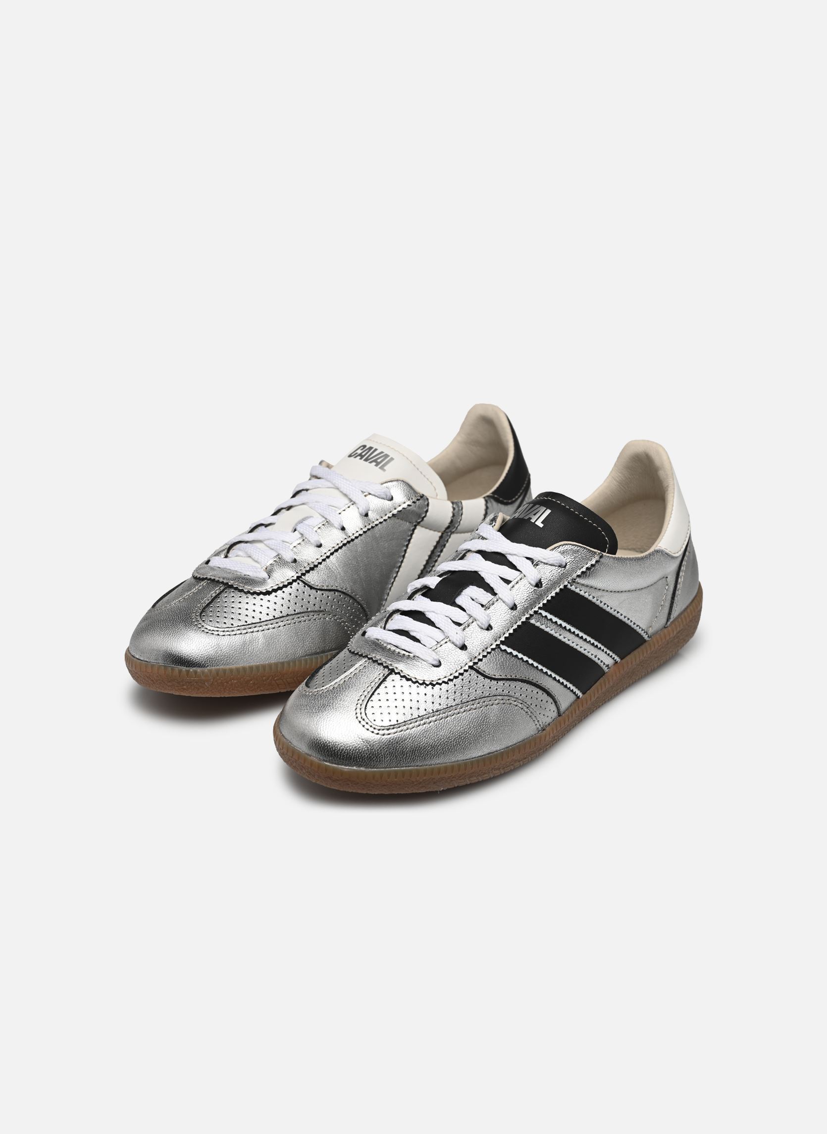 Sneakers PULSE dames zilver Caval Sneakers PULSE dames zilver LUNA TITANIUM