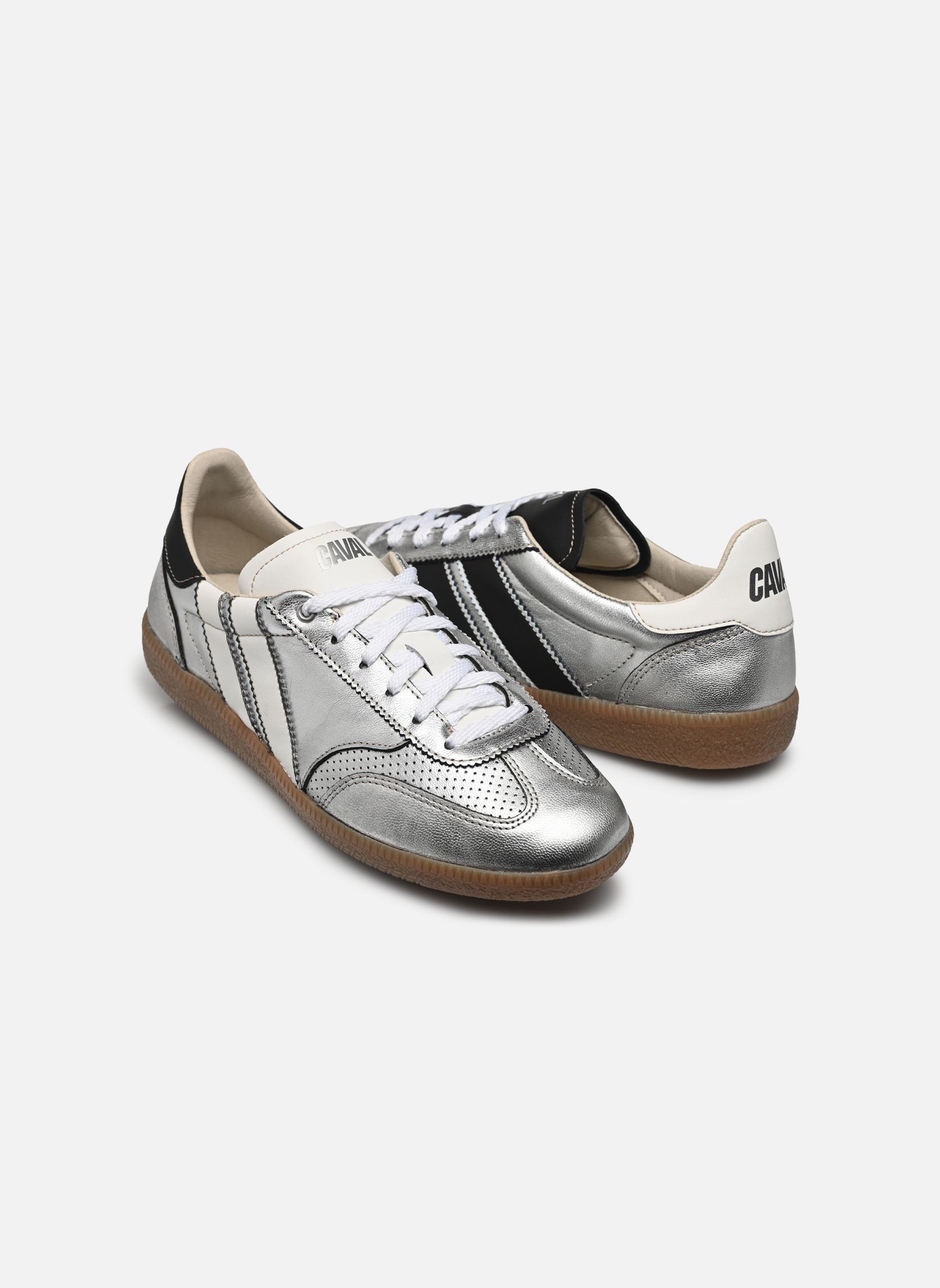 Sneakers PULSE dames zilver Caval Sneakers PULSE dames zilver LUNA TITANIUM
