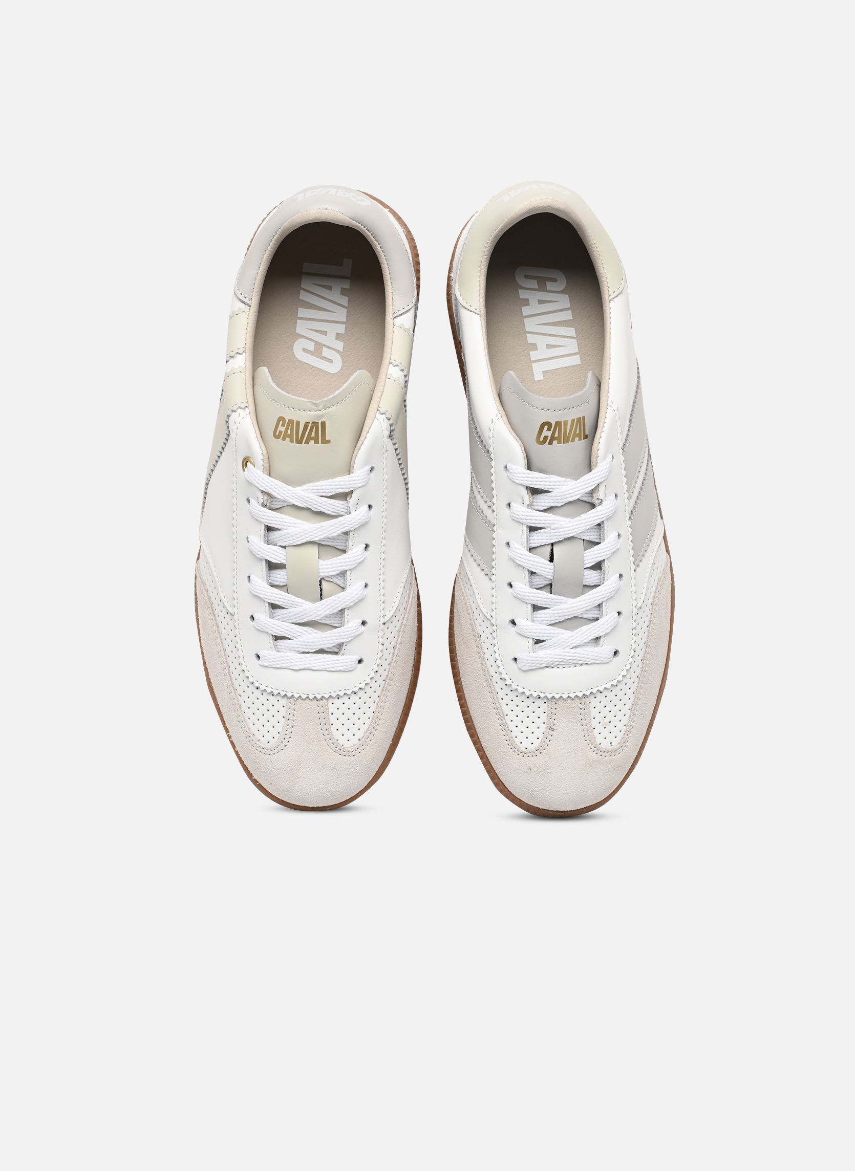 Baskets PULSE femme blanc Caval Baskets PULSE femme blanc PURE WHISPER