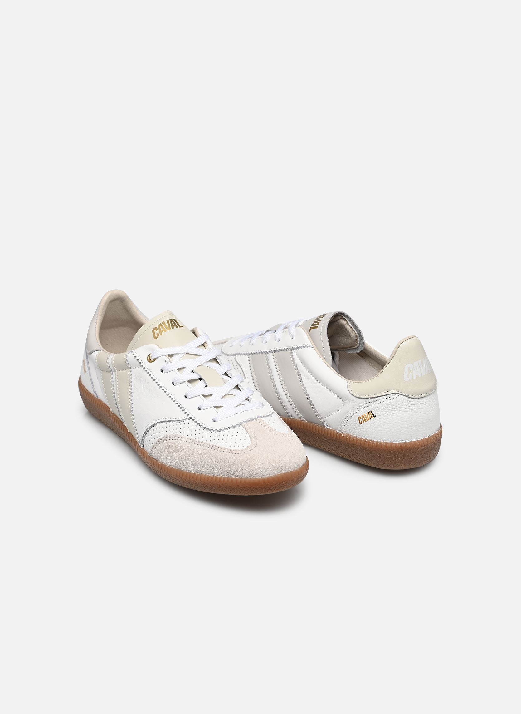 Baskets PULSE femme blanc Caval Baskets PULSE femme blanc PURE WHISPER