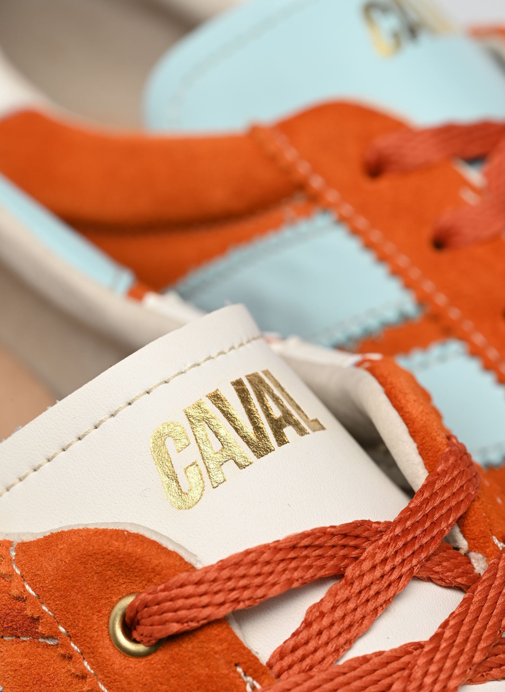 Baskets PULSE femme orange Caval Baskets PULSE femme orange SUNSET MERMAID