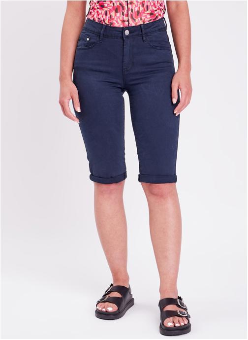 Cache Cache Pantalons droit BERMUTYCA femme bleu