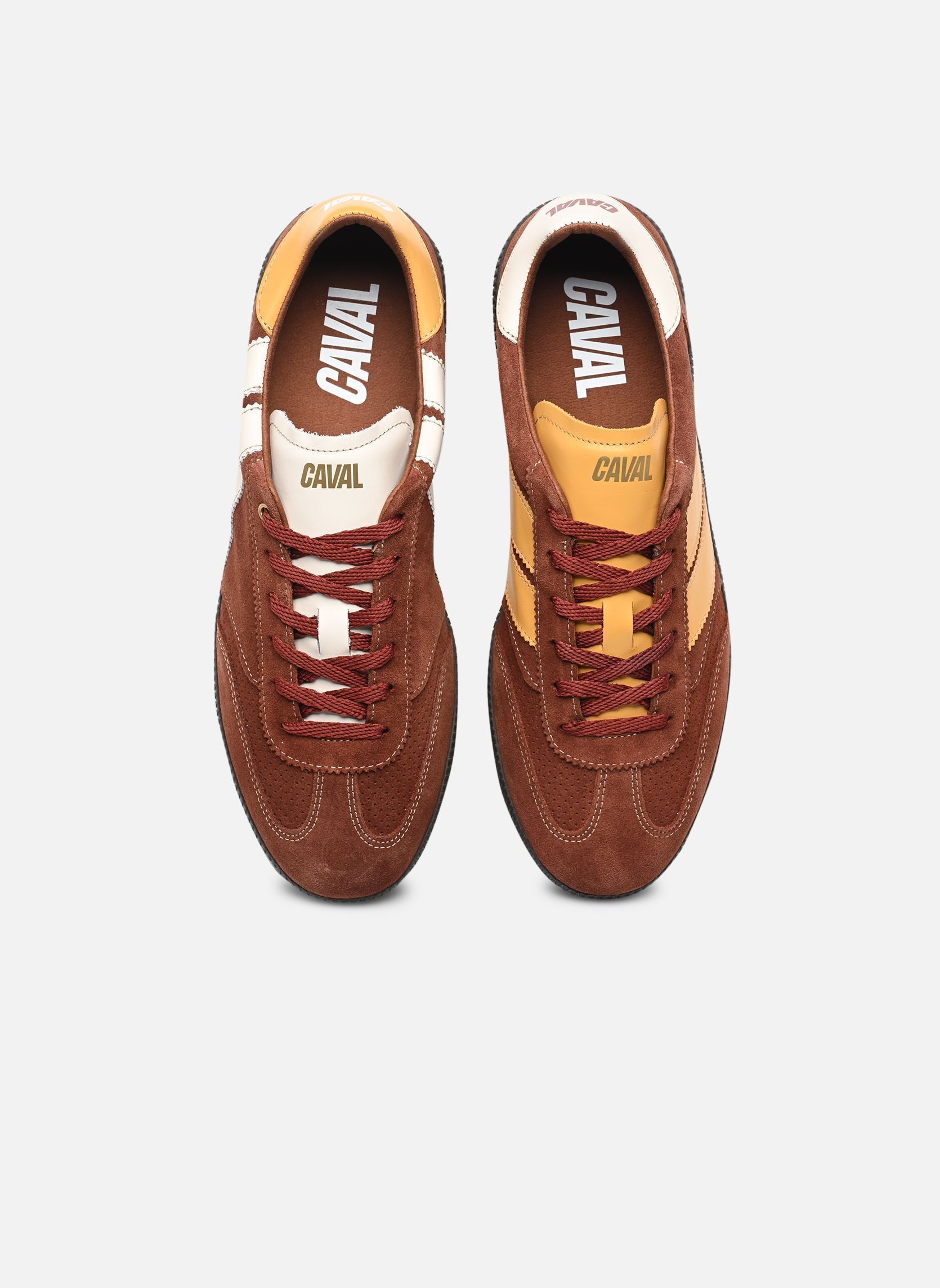 Baskets PULSE M homme marron Caval Baskets PULSE M homme marron HONEY ESPRESSO