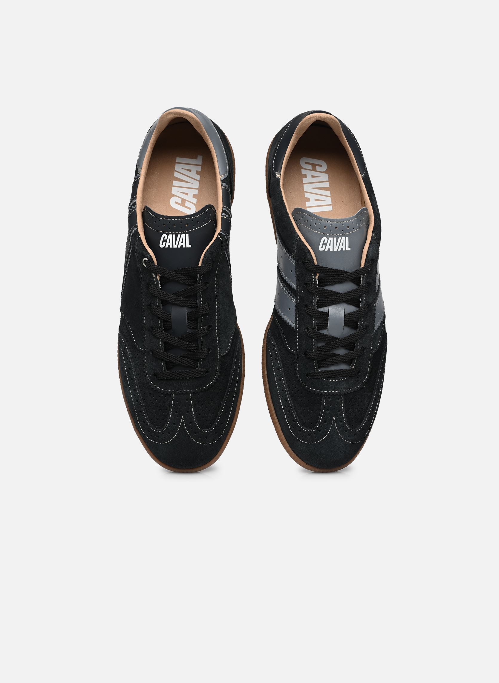 Sneakers PULSE M heren zwart Caval Sneakers PULSE M heren zwart BLACK SMOKE