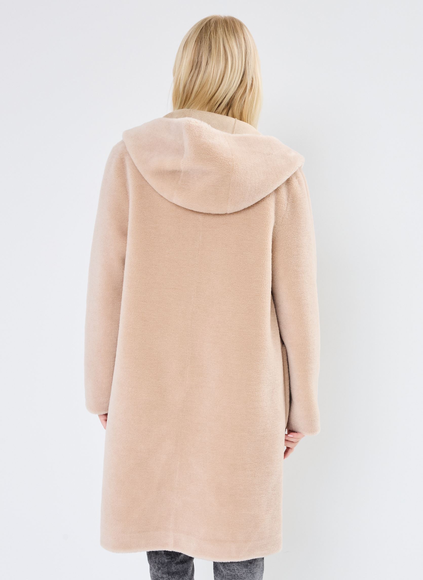 Manteaux ANGELIQUE - REVERSIBLE femme beige Oakwood Manteaux ANGELIQUE - REVERSIBLE femme beige Cafe