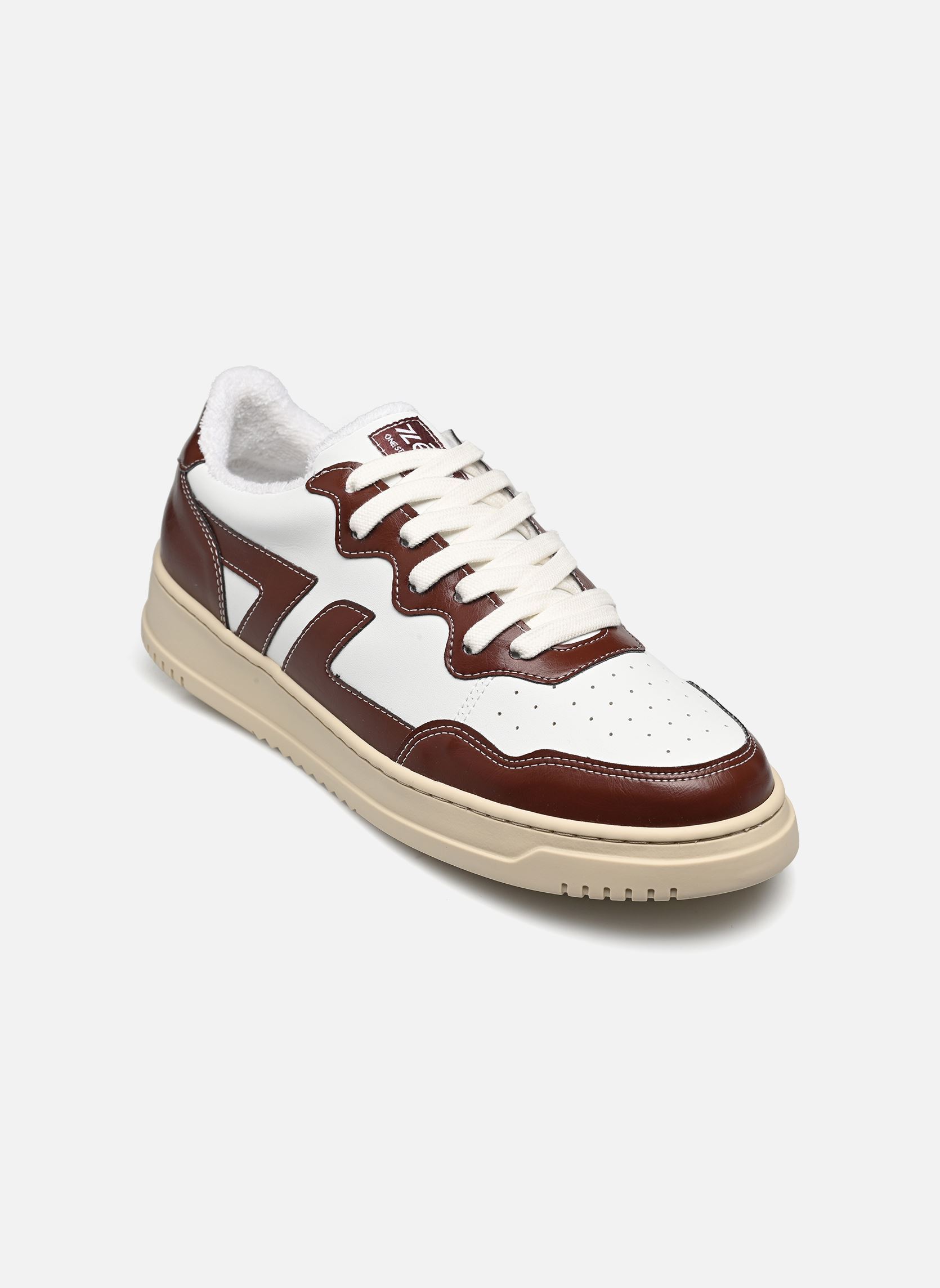 Baskets OLEA M homme blanc Zèta Baskets OLEA M homme blanc BORDEAUX