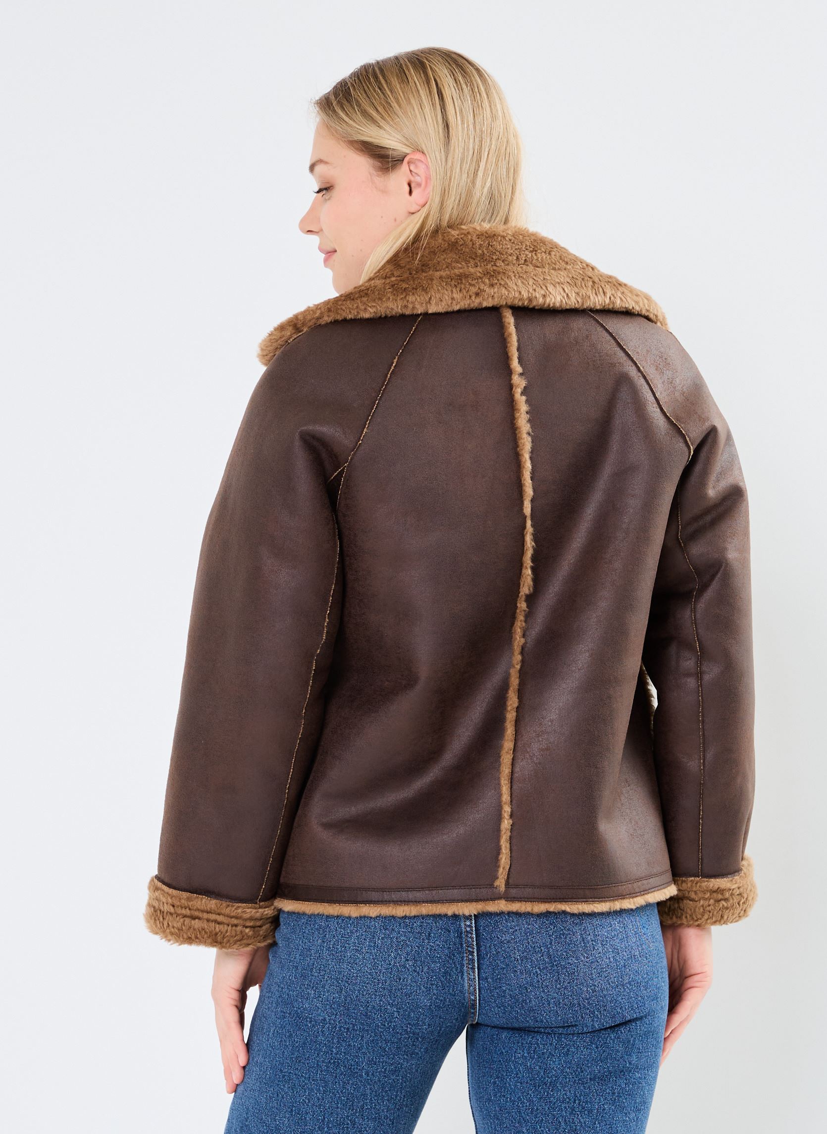 Blousons EDWIN femme marron Oakwood Blousons EDWIN femme marron Marron Fonce