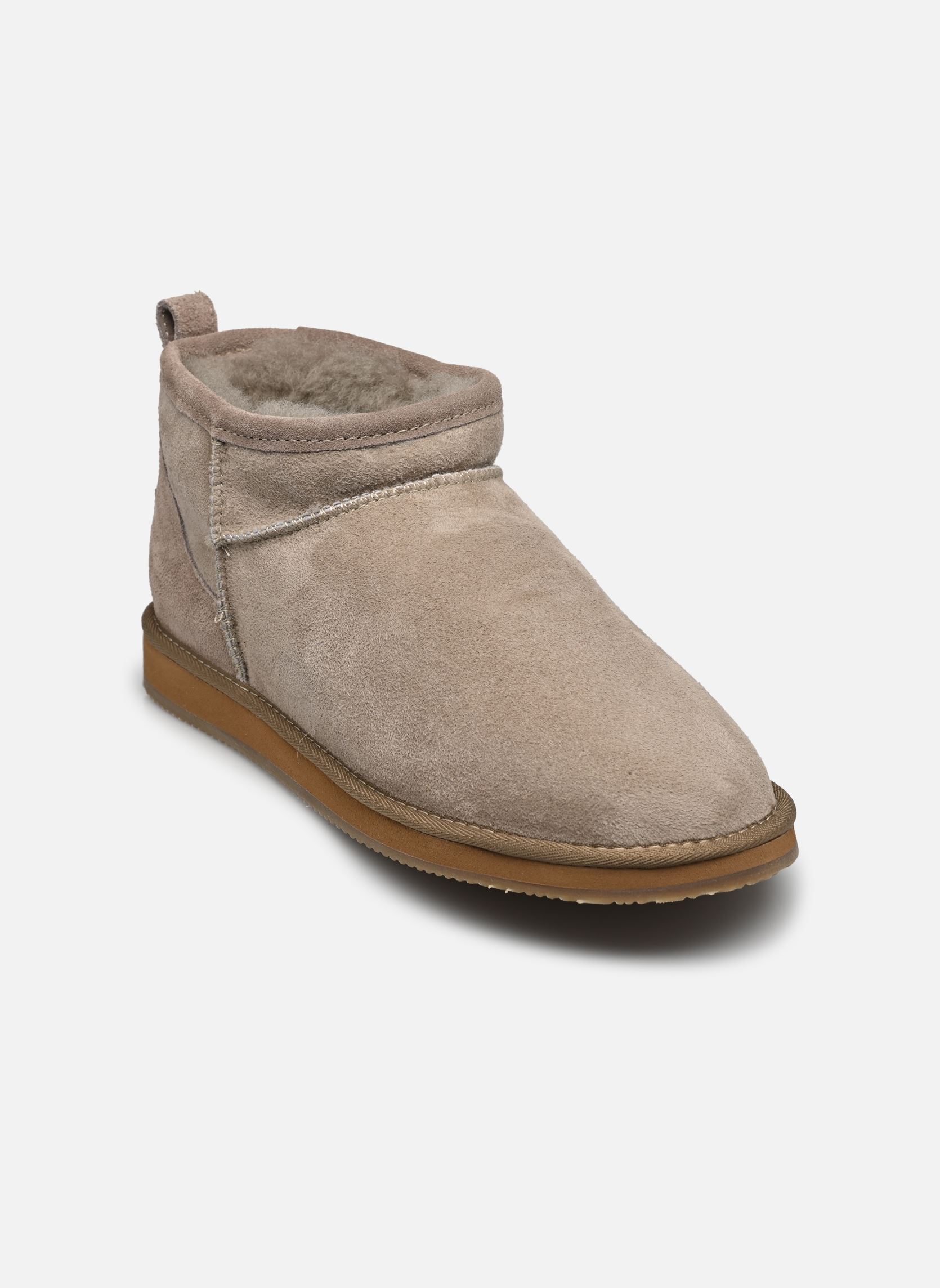 Gefütterte Stiefeletten Kim damen beige Shepherd Gefütterte Stiefeletten Kim damen beige Stone