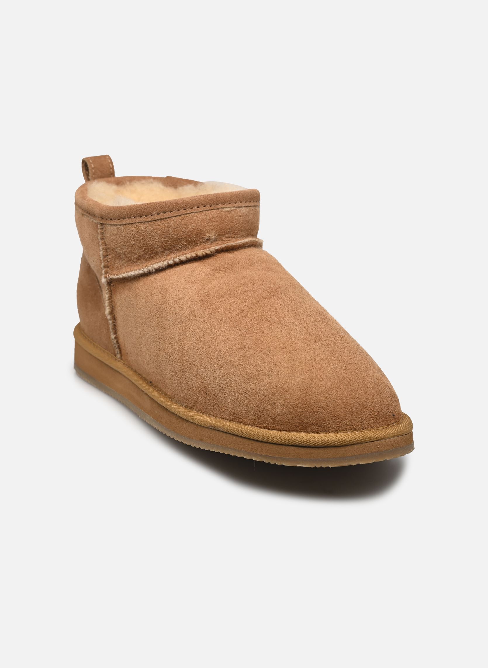 Bottines fourrées Kim femme marron Shepherd Bottines fourrées Kim femme marron Chestnut
