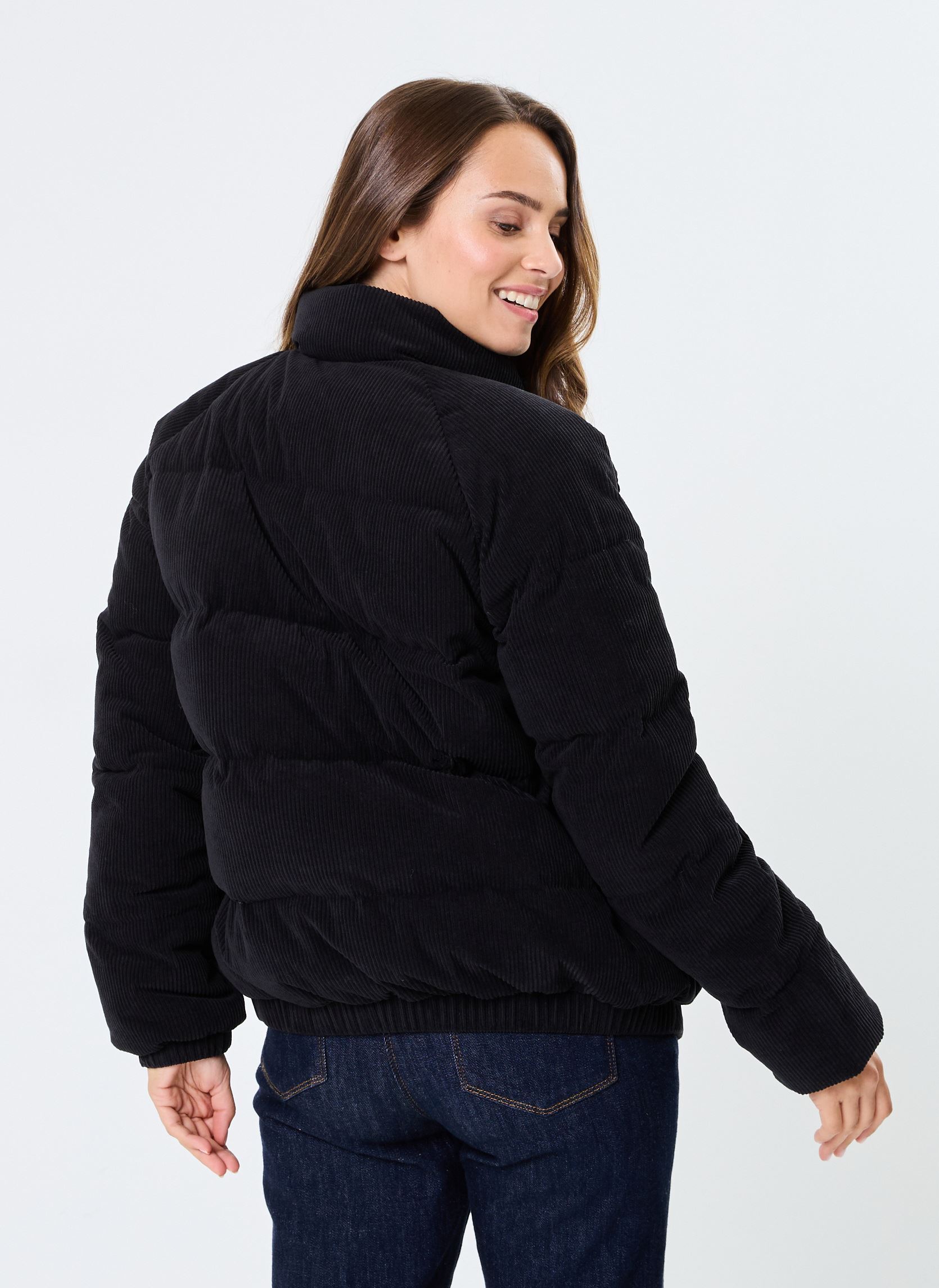 Doudounes VINTAGE MYTHIC 3 VELVET femme noir Pyrenex Doudounes VINTAGE MYTHIC 3 VELVET femme noir Black