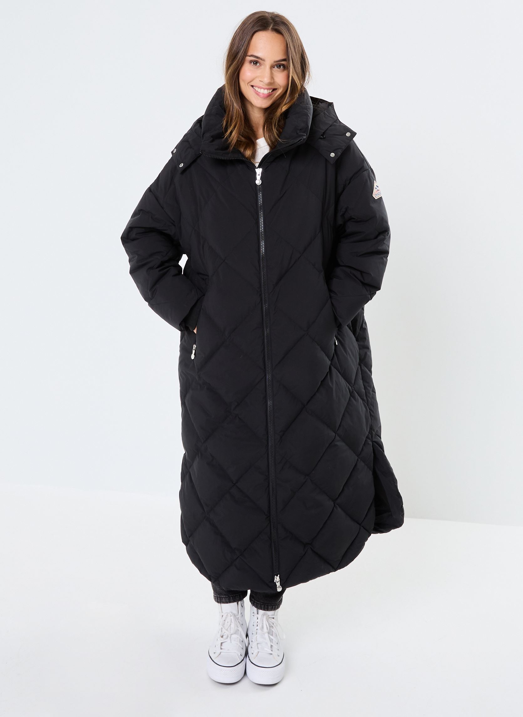 Doudounes ADELE COAT femme noir Pyrenex Doudounes ADELE COAT femme noir Black