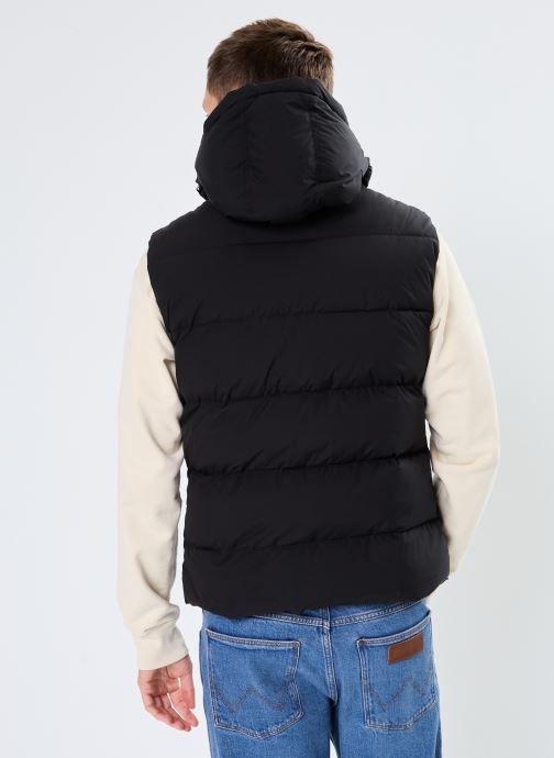 Vêtements Pyrenex SPOUTNIC MINI RIPSTOP 2 VEST Noir vue portées chaussures
