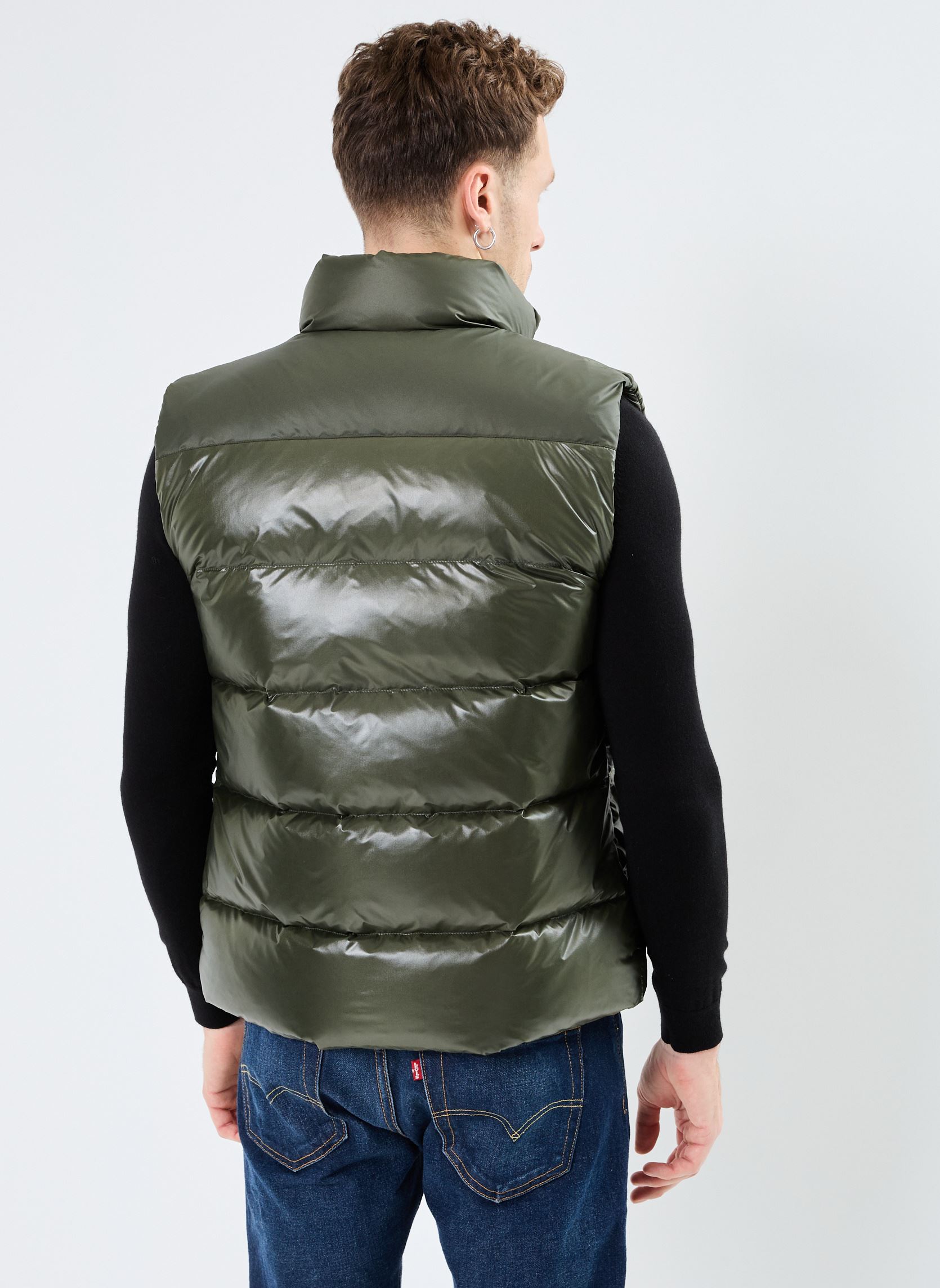 Daunenwesten JOHN 3 SHINY W - UNISEXE M herren grün Pyrenex Daunenwesten JOHN 3 SHINY W - UNISEXE M herren grün DEEP KHAKI