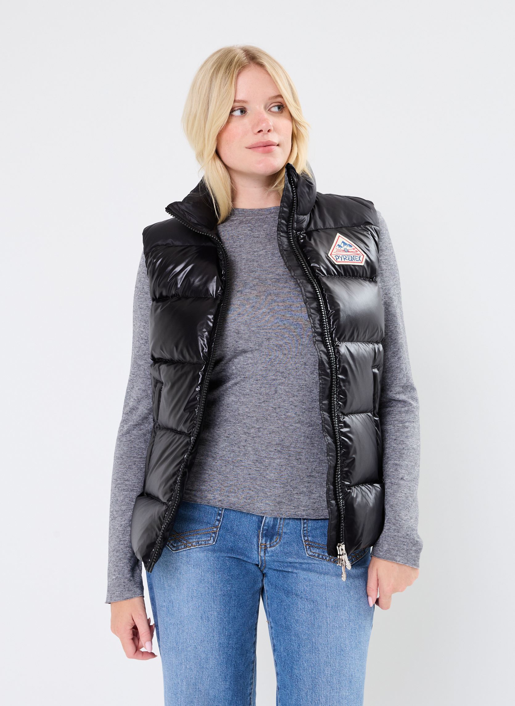 Pyrenex Doudoune Sans Manche Noire Femme Pyrenex Doudounes Sans