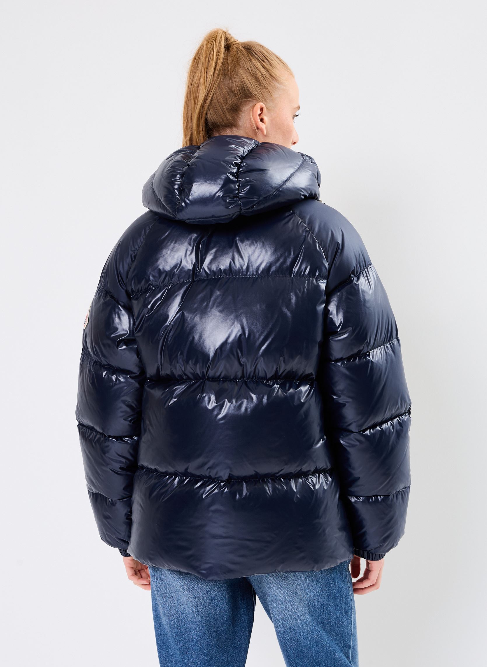 Doudounes STEN 3 SHINY W - UNISEXE femme bleu Pyrenex Doudounes STEN 3 SHINY W - UNISEXE femme bleu Amiral