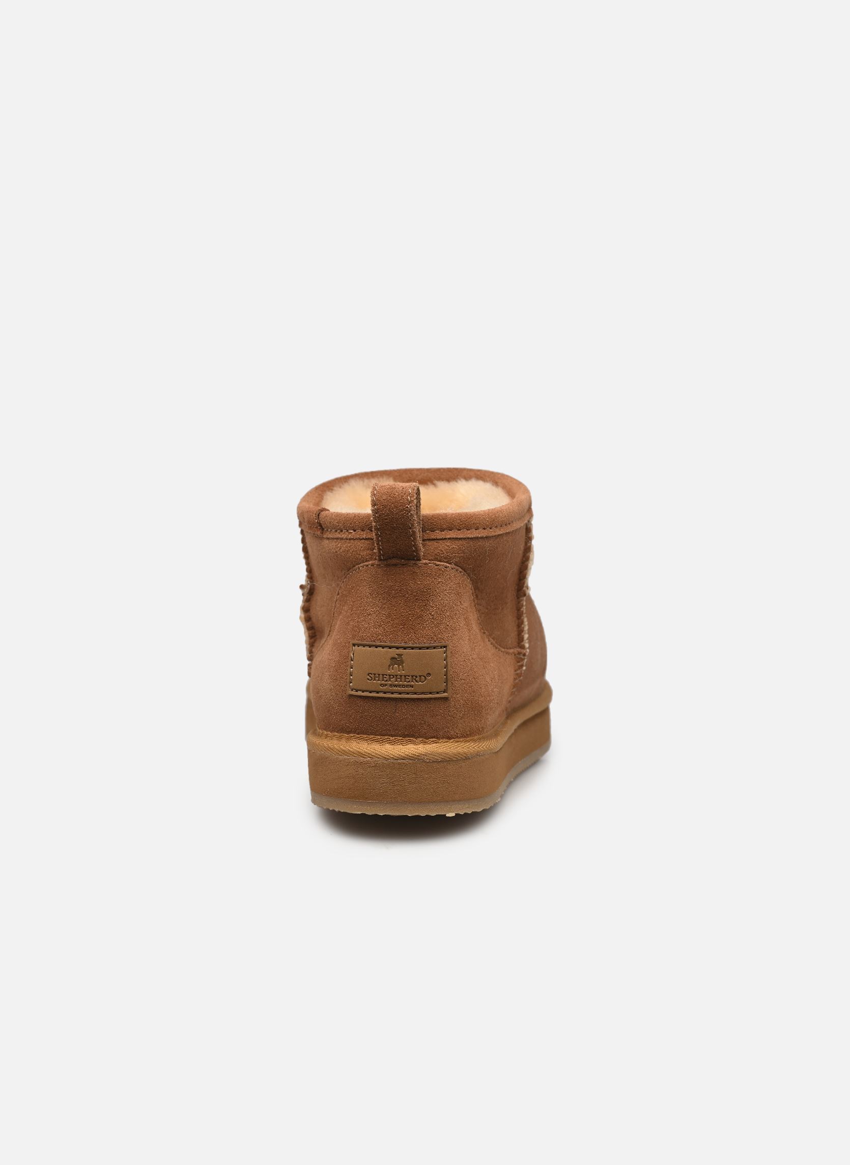Bottines fourrées Glasgow femme marron Shepherd Bottines fourrées Glasgow femme marron Chestnut