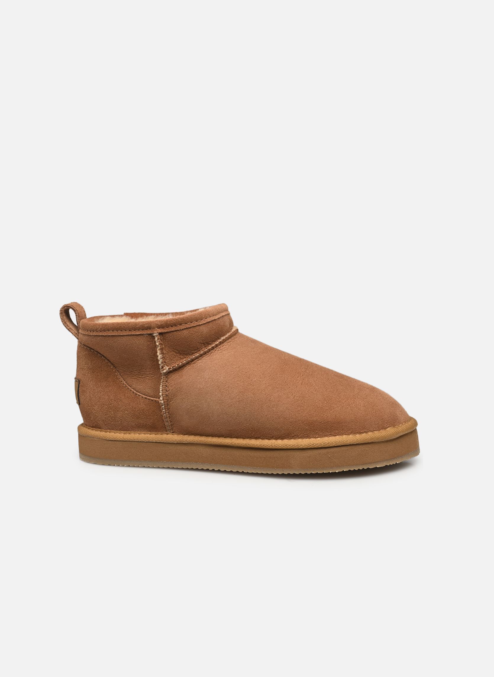 Bottines fourrées Glasgow femme marron Shepherd Bottines fourrées Glasgow femme marron Chestnut