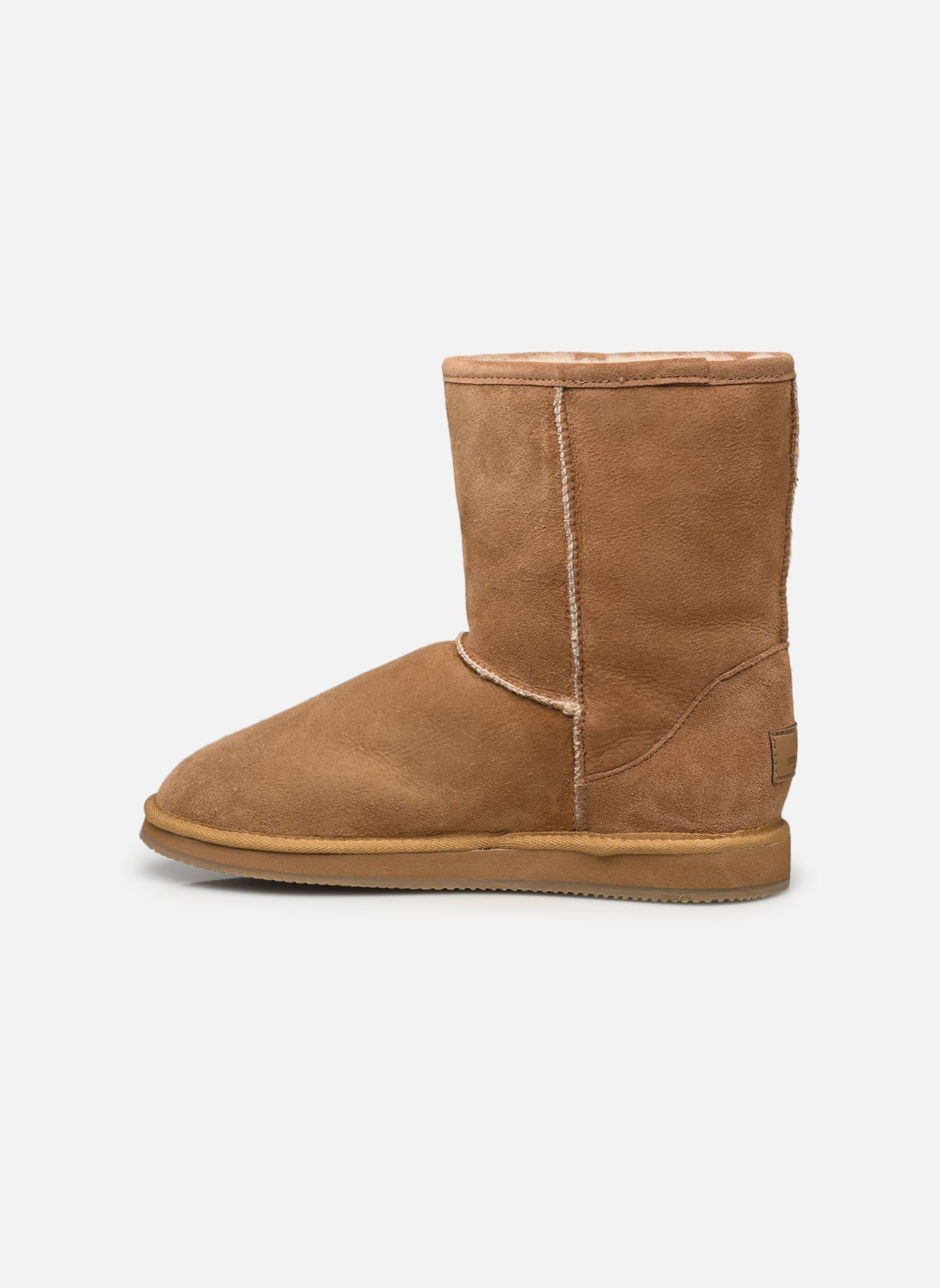 Gefütterte Stiefeletten Linda damen braun Shepherd Gefütterte Stiefeletten Linda damen braun Chestnut