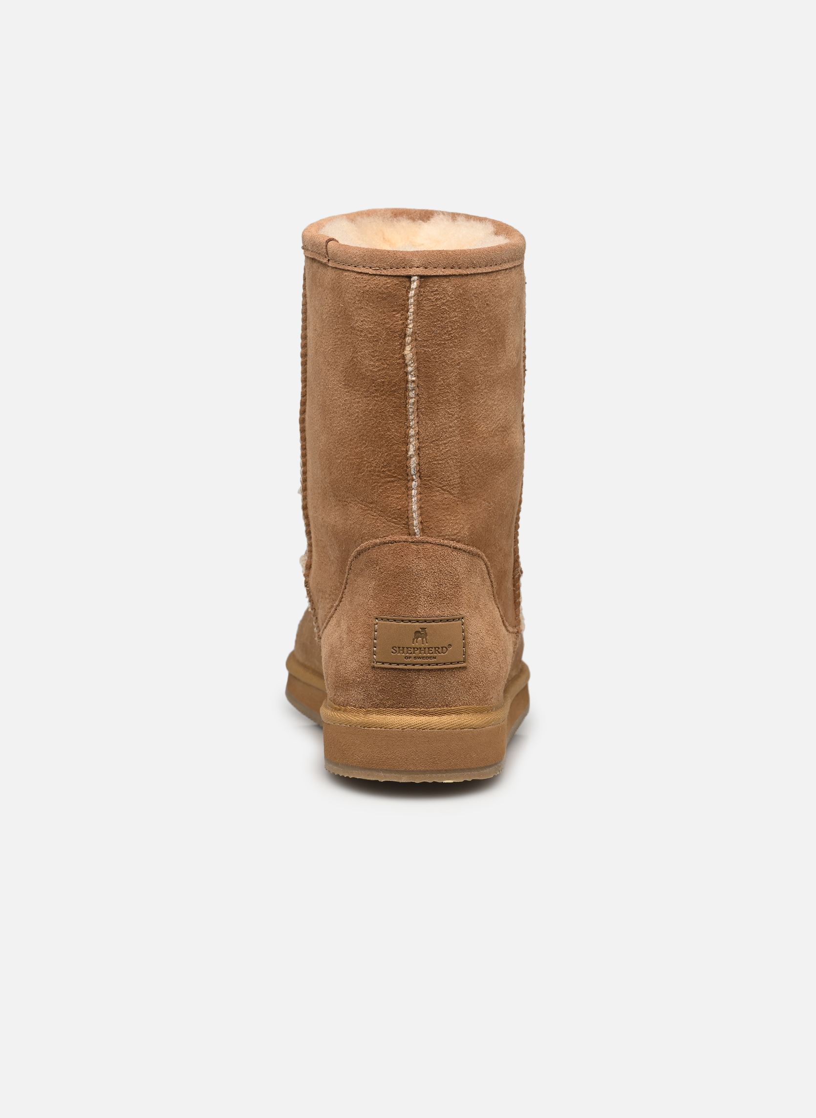Gefütterte Stiefeletten Linda damen braun Shepherd Gefütterte Stiefeletten Linda damen braun Chestnut